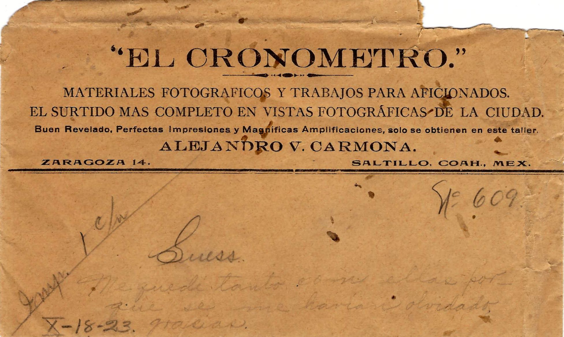 Documento histórico