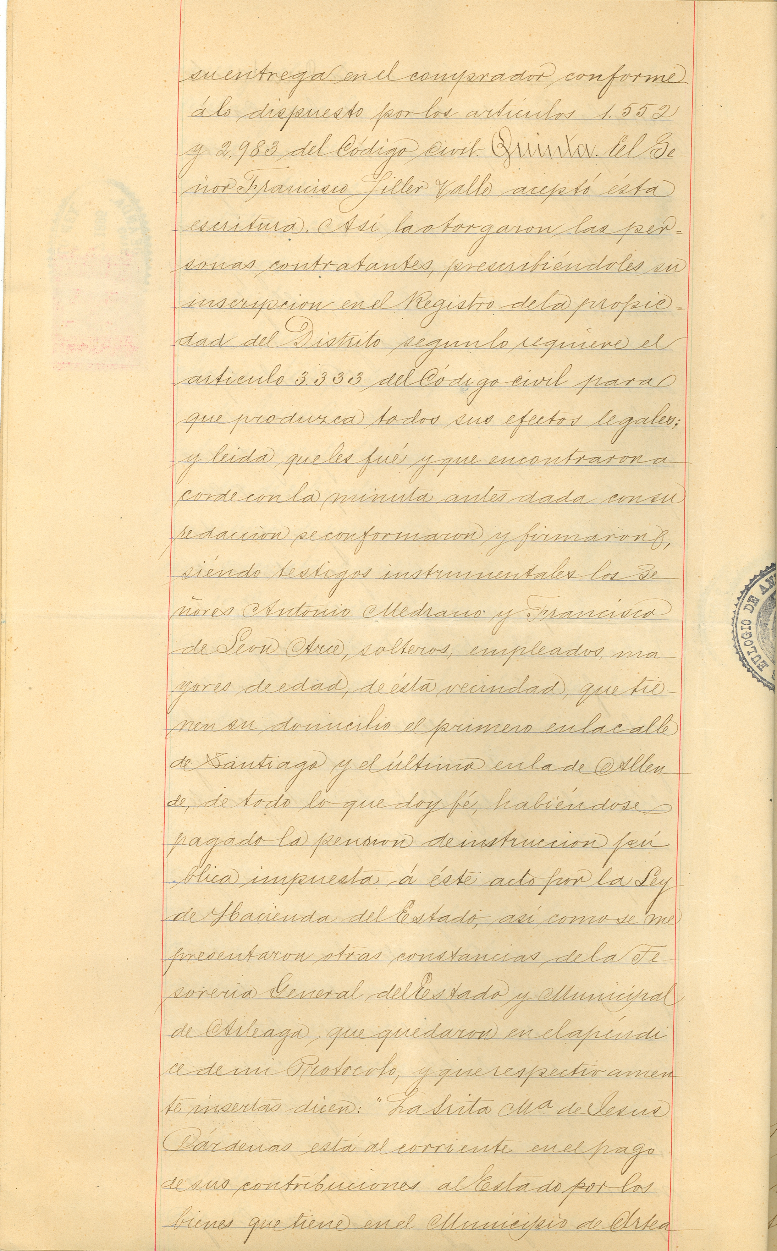 Documento histórico