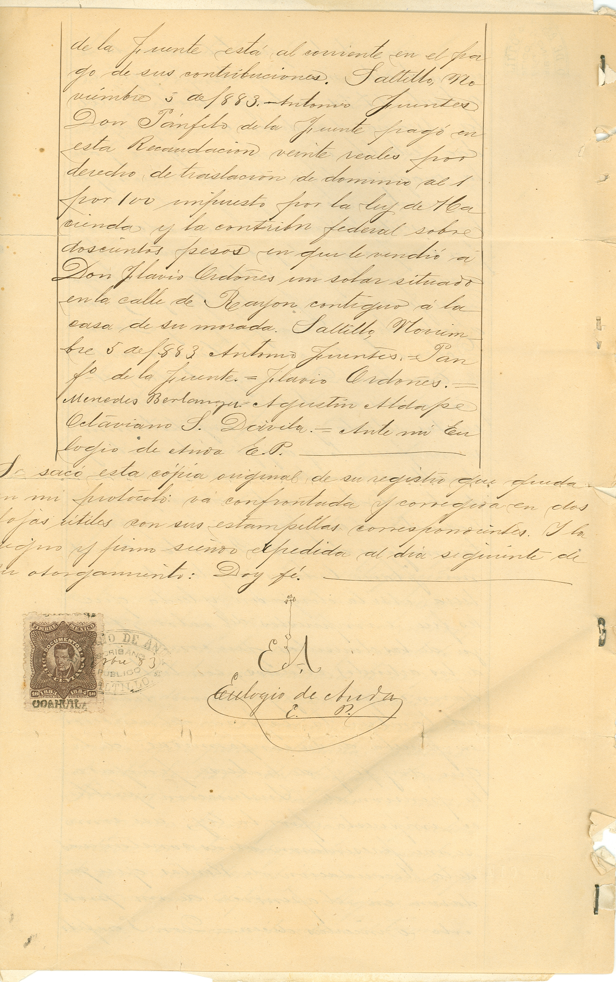 Documento histórico
