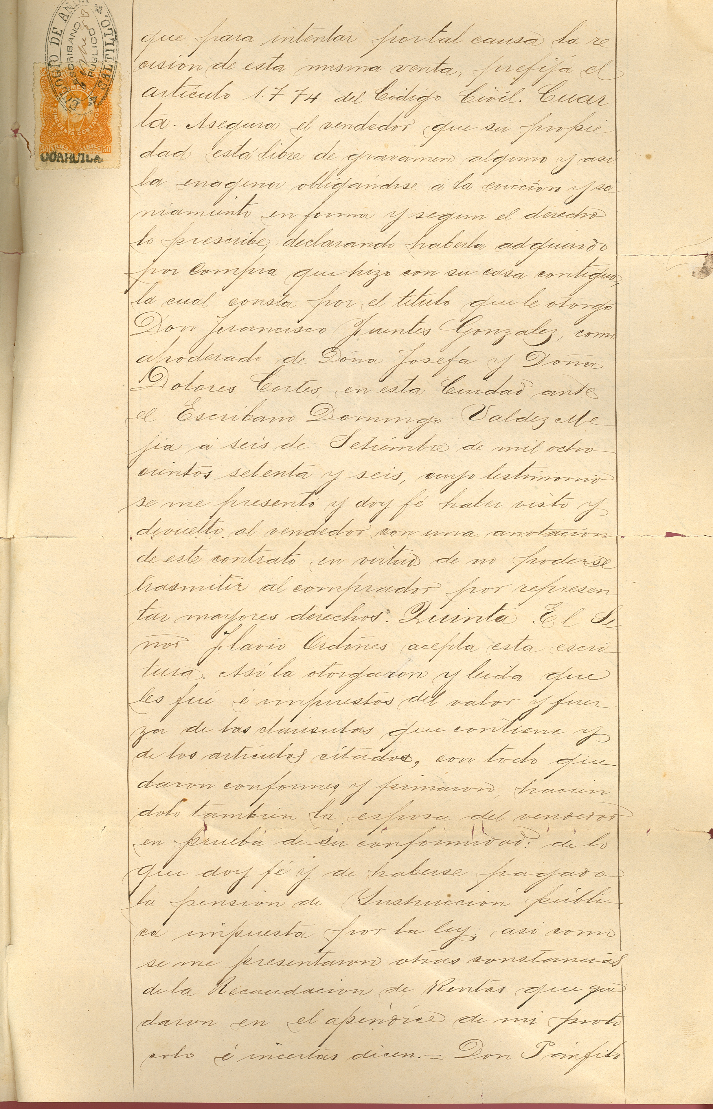 Documento histórico