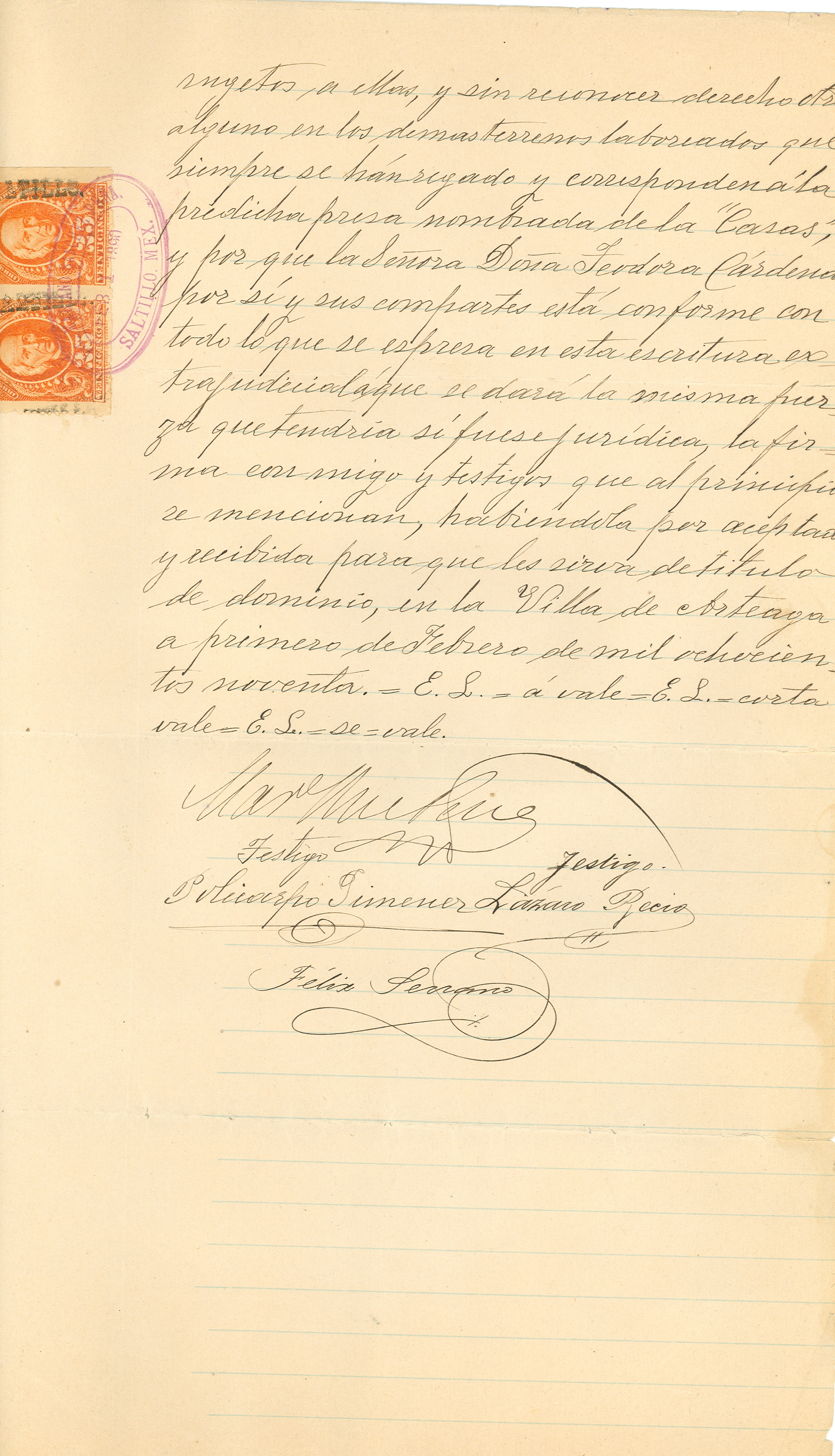 Documento histórico