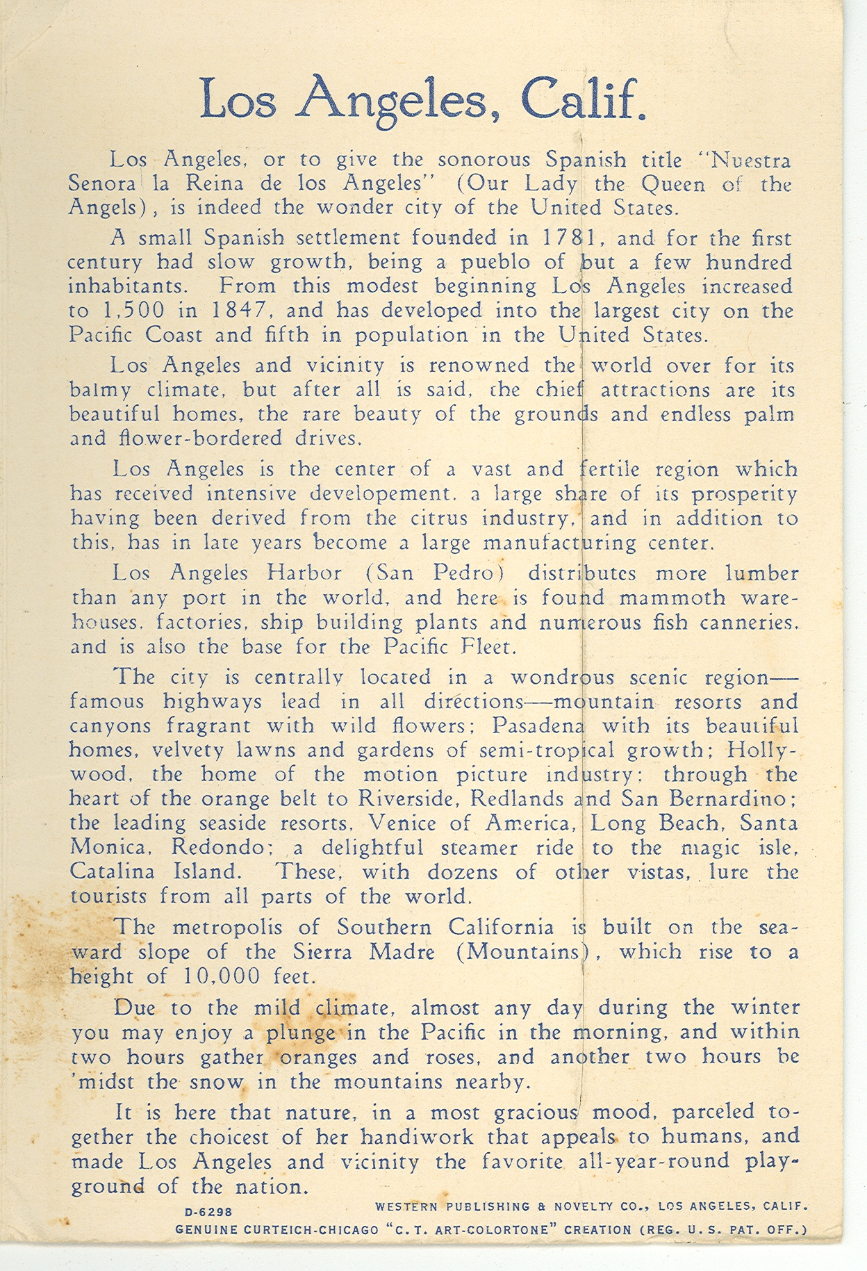 Documento histórico