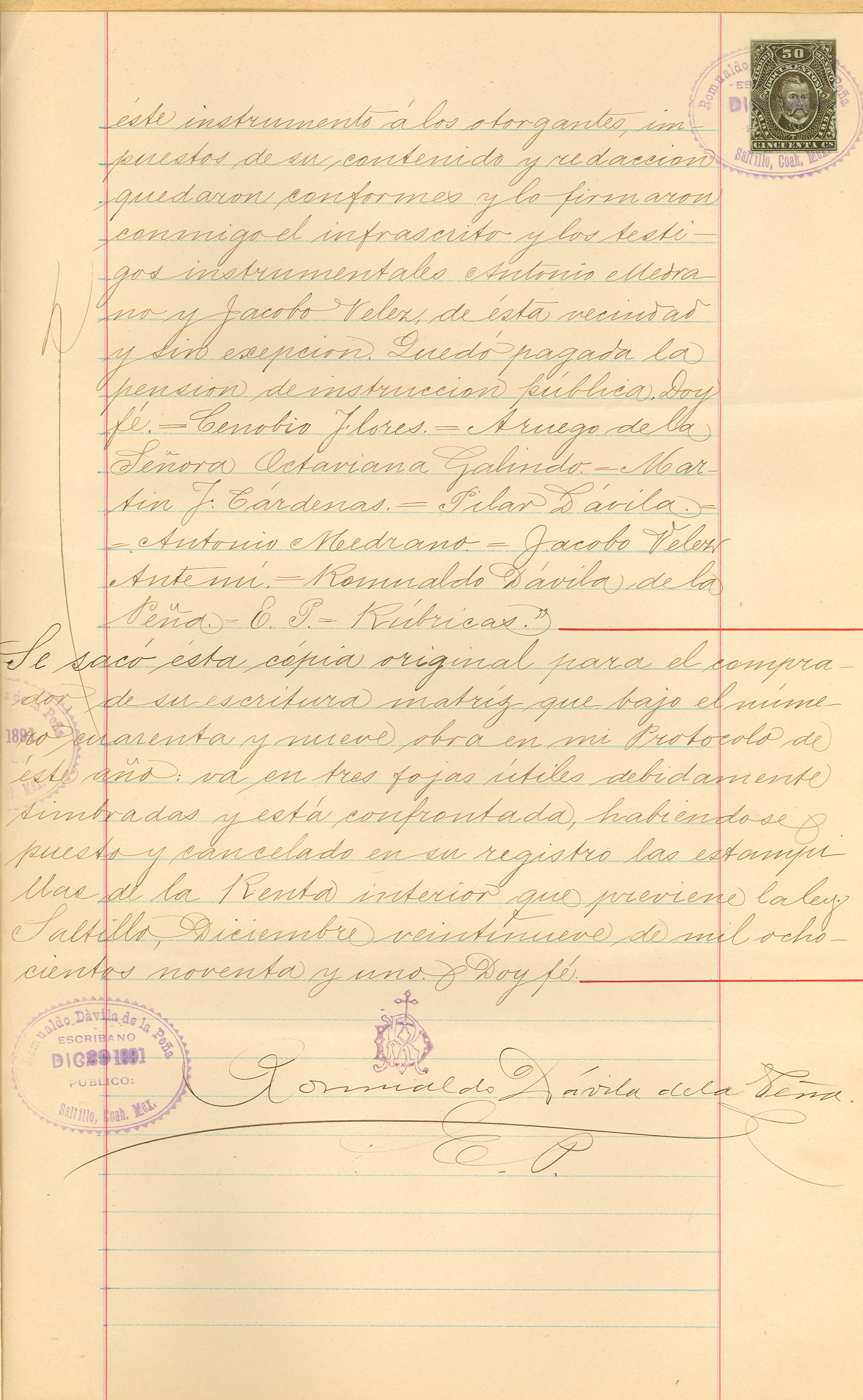 Documento histórico