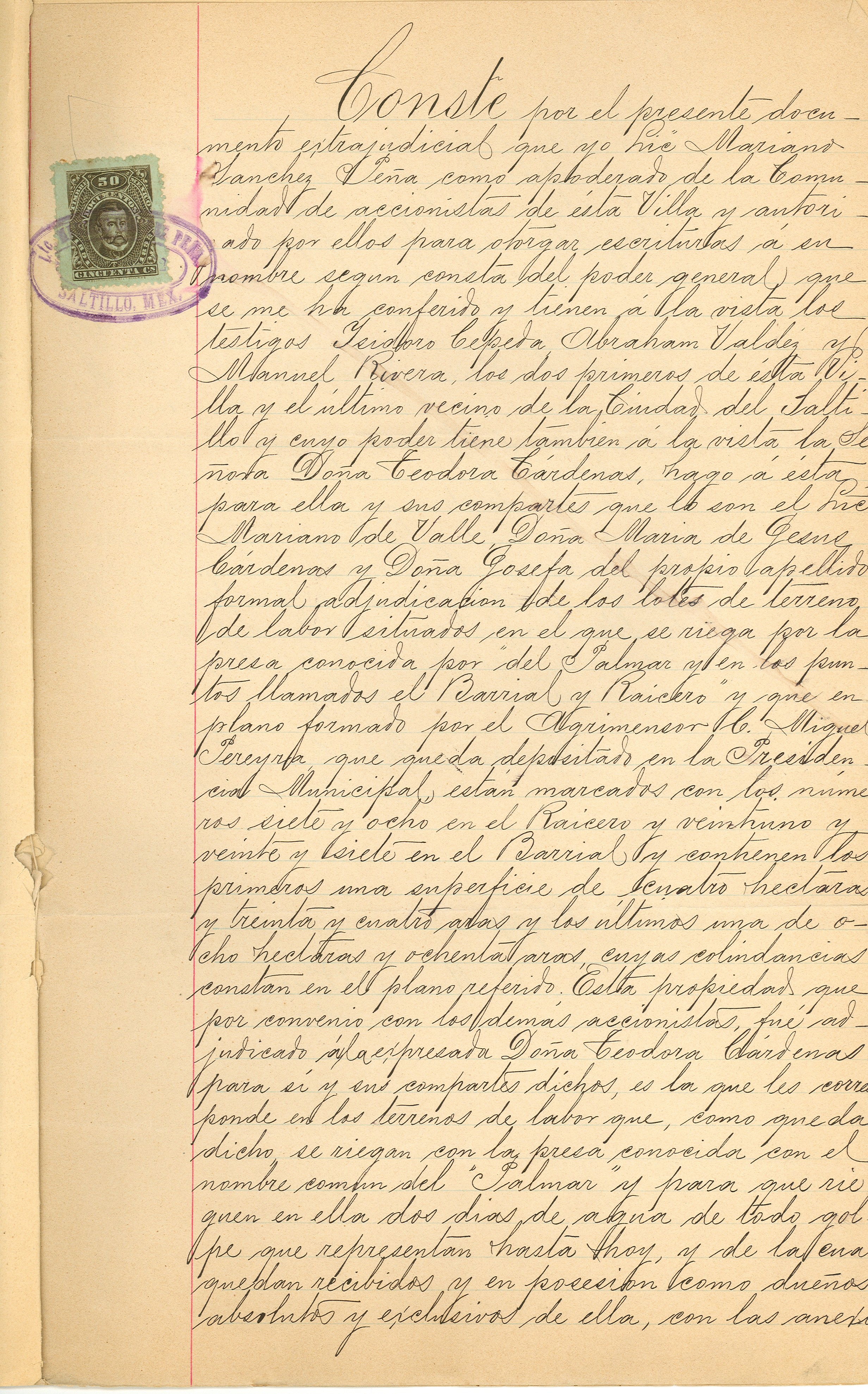 Documento histórico