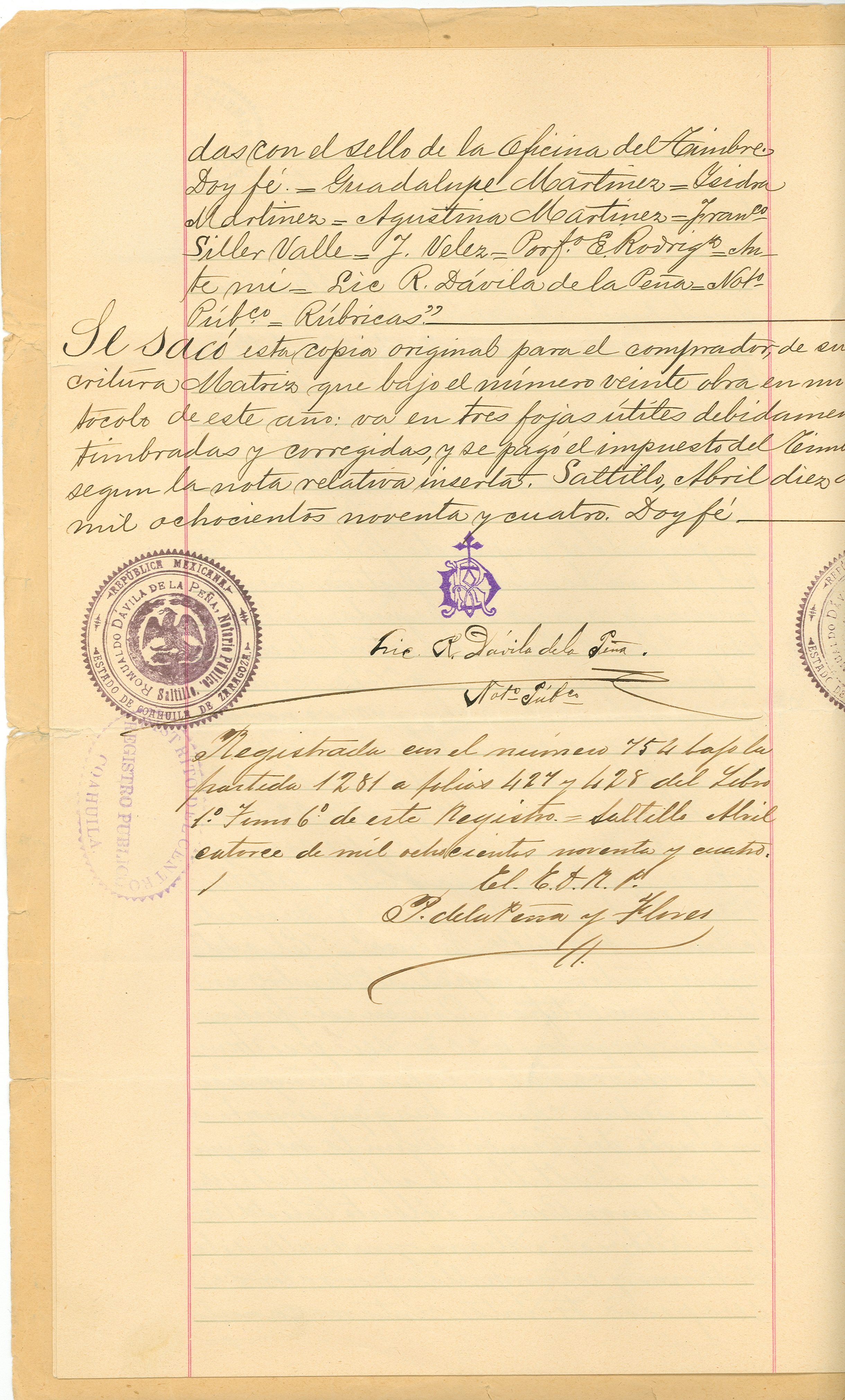 Documento histórico