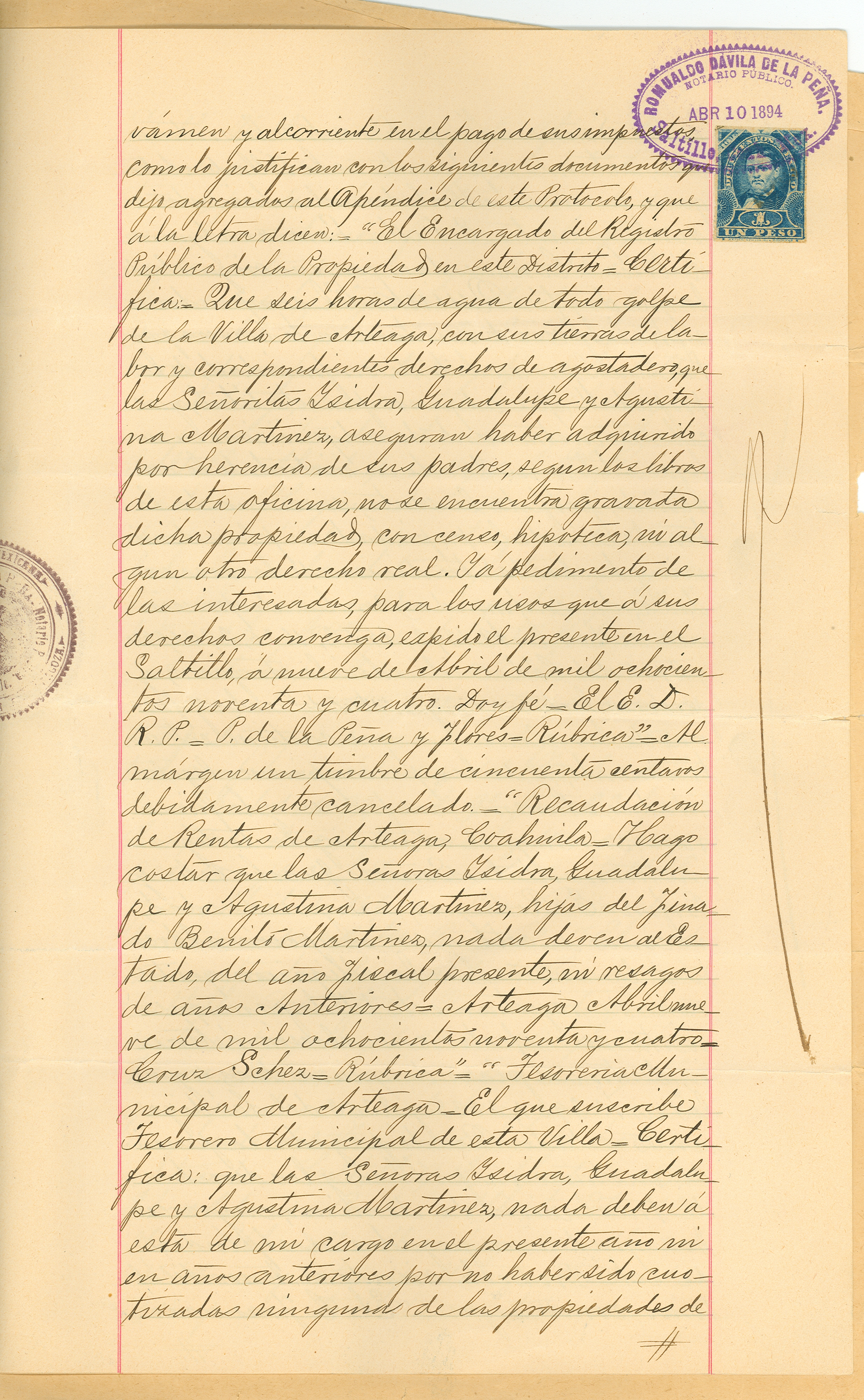 Documento histórico