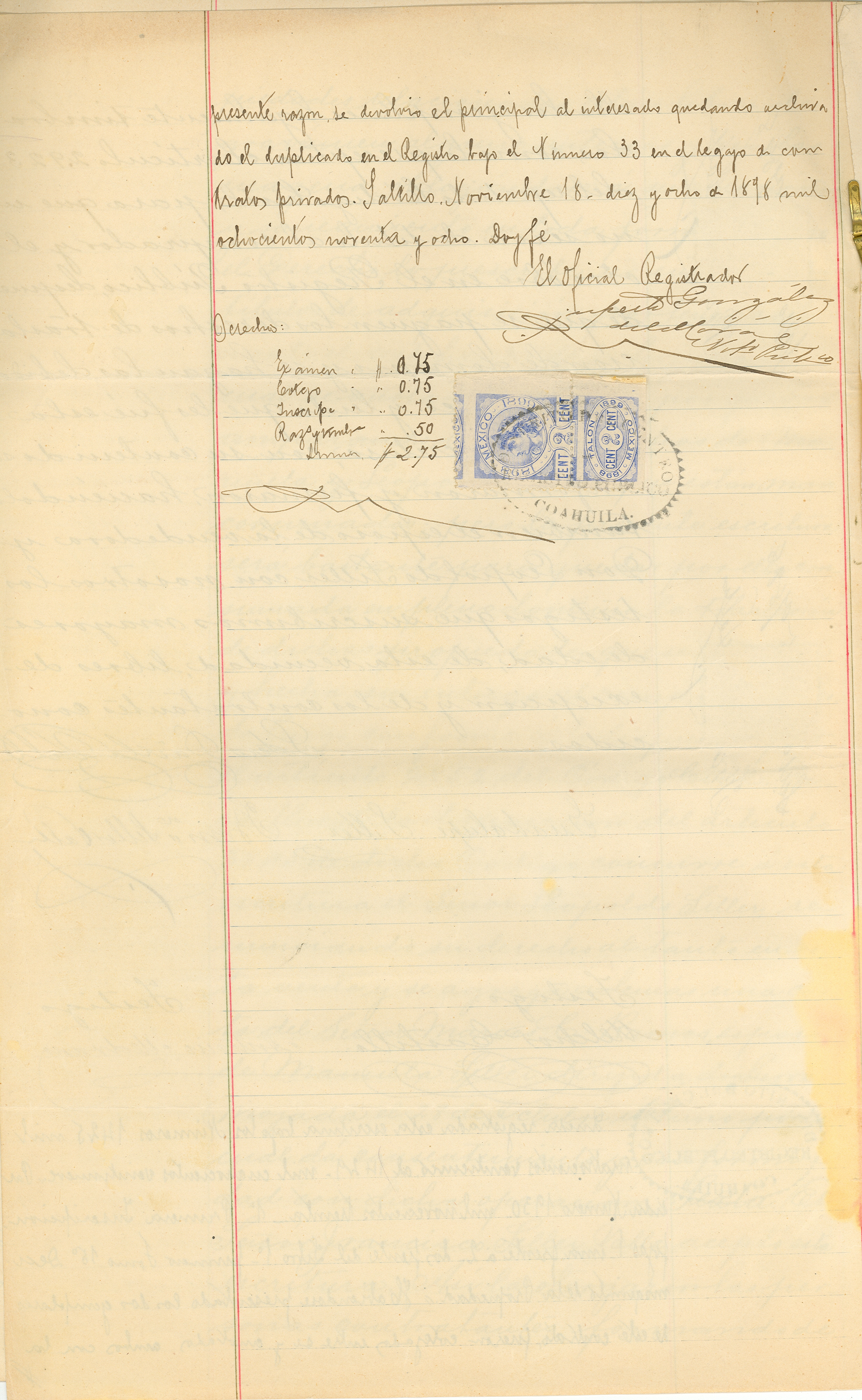 Documento histórico