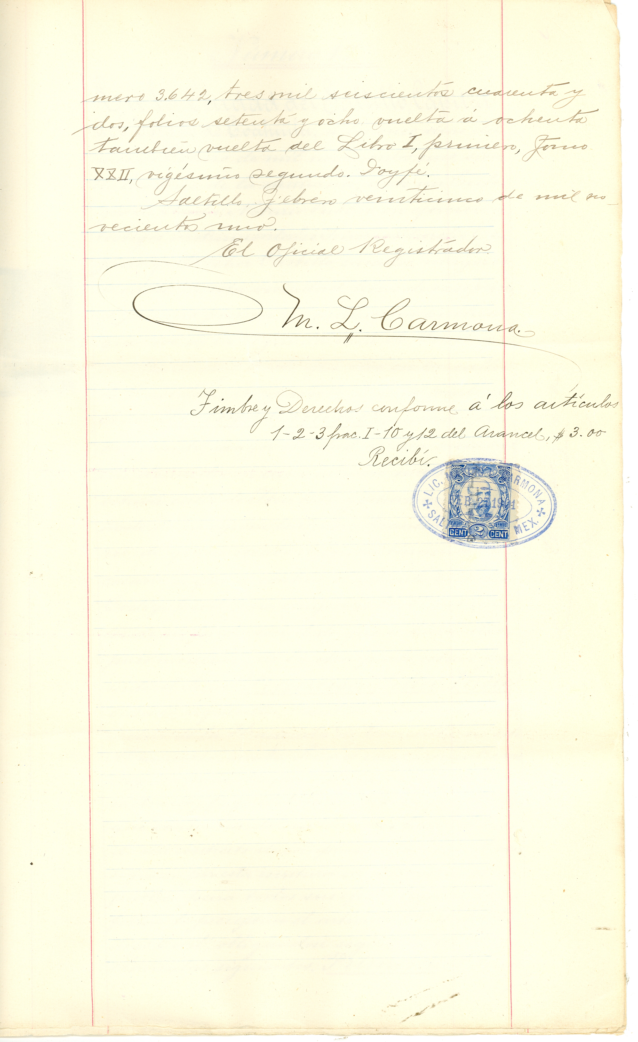 Documento histórico