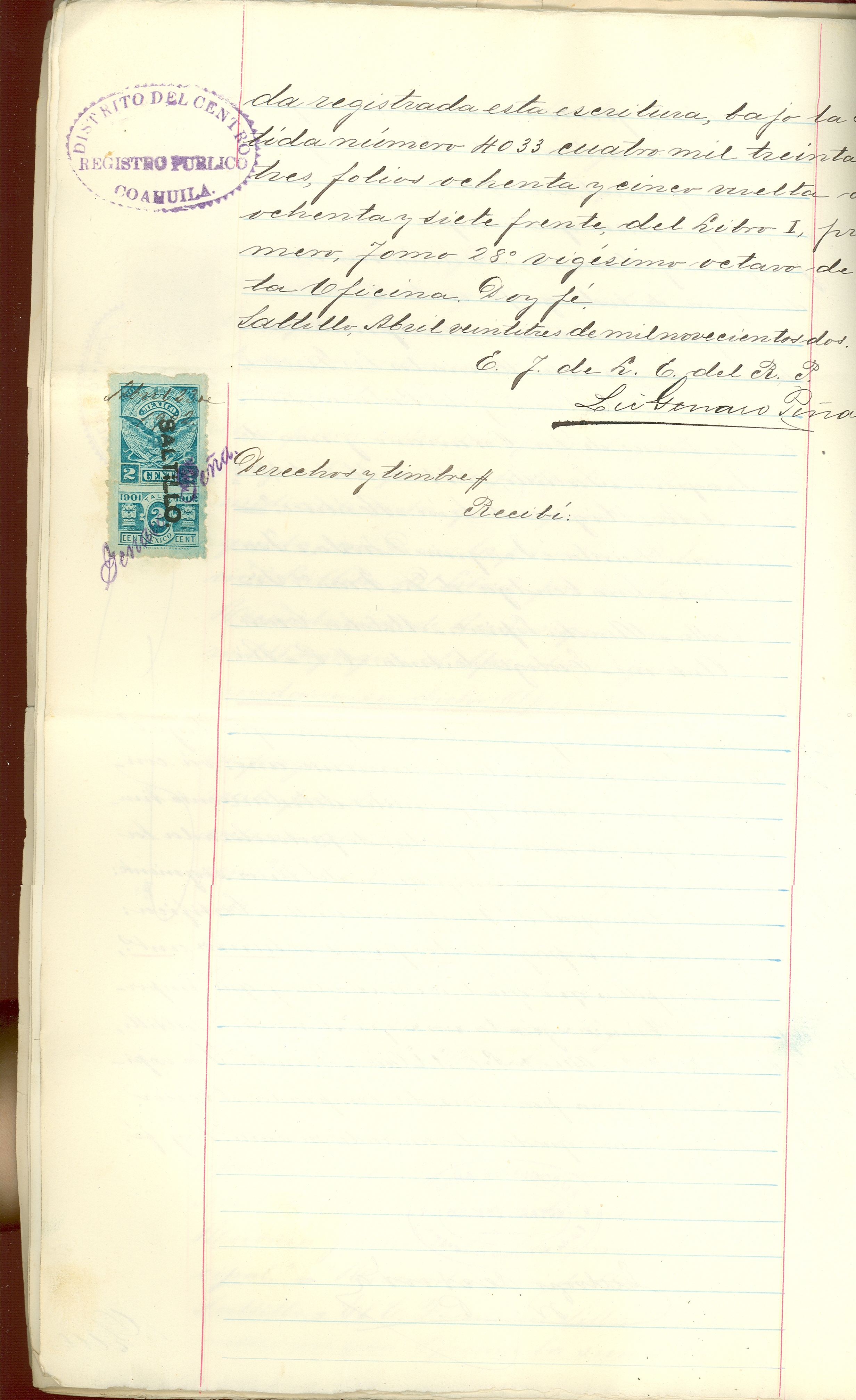 Documento histórico