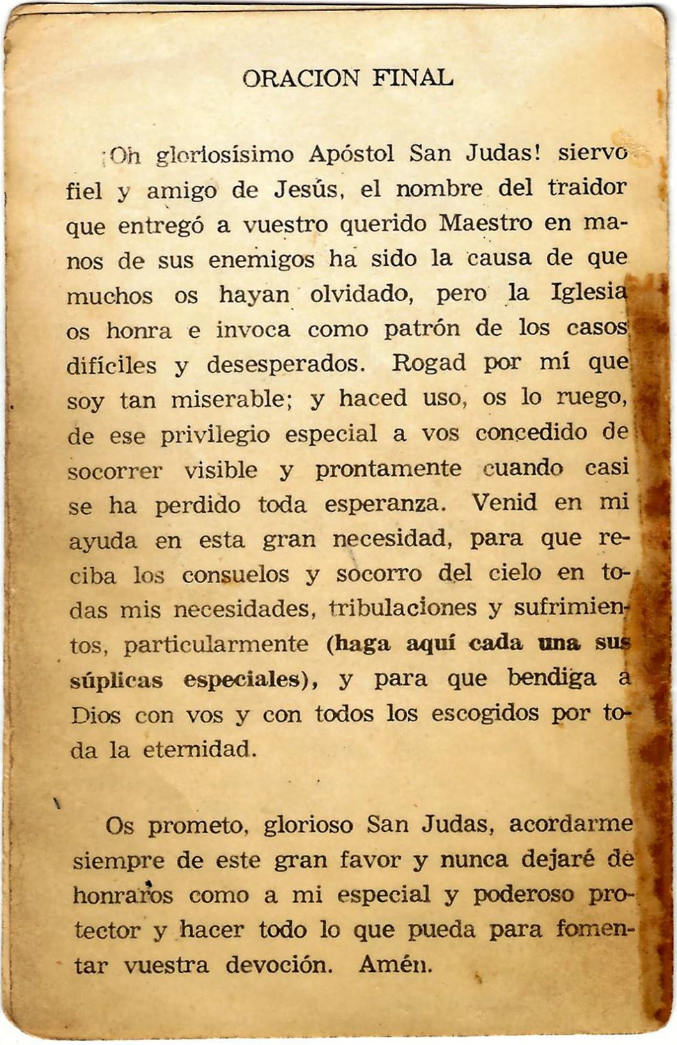 Documento histórico