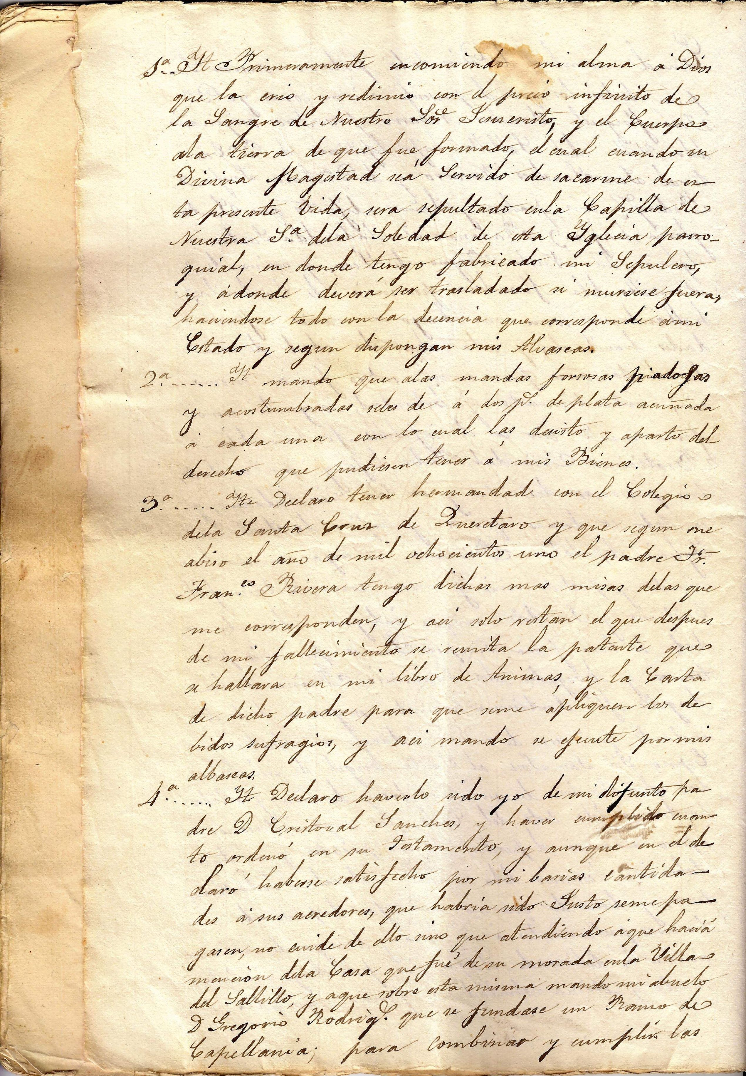 Documento histórico