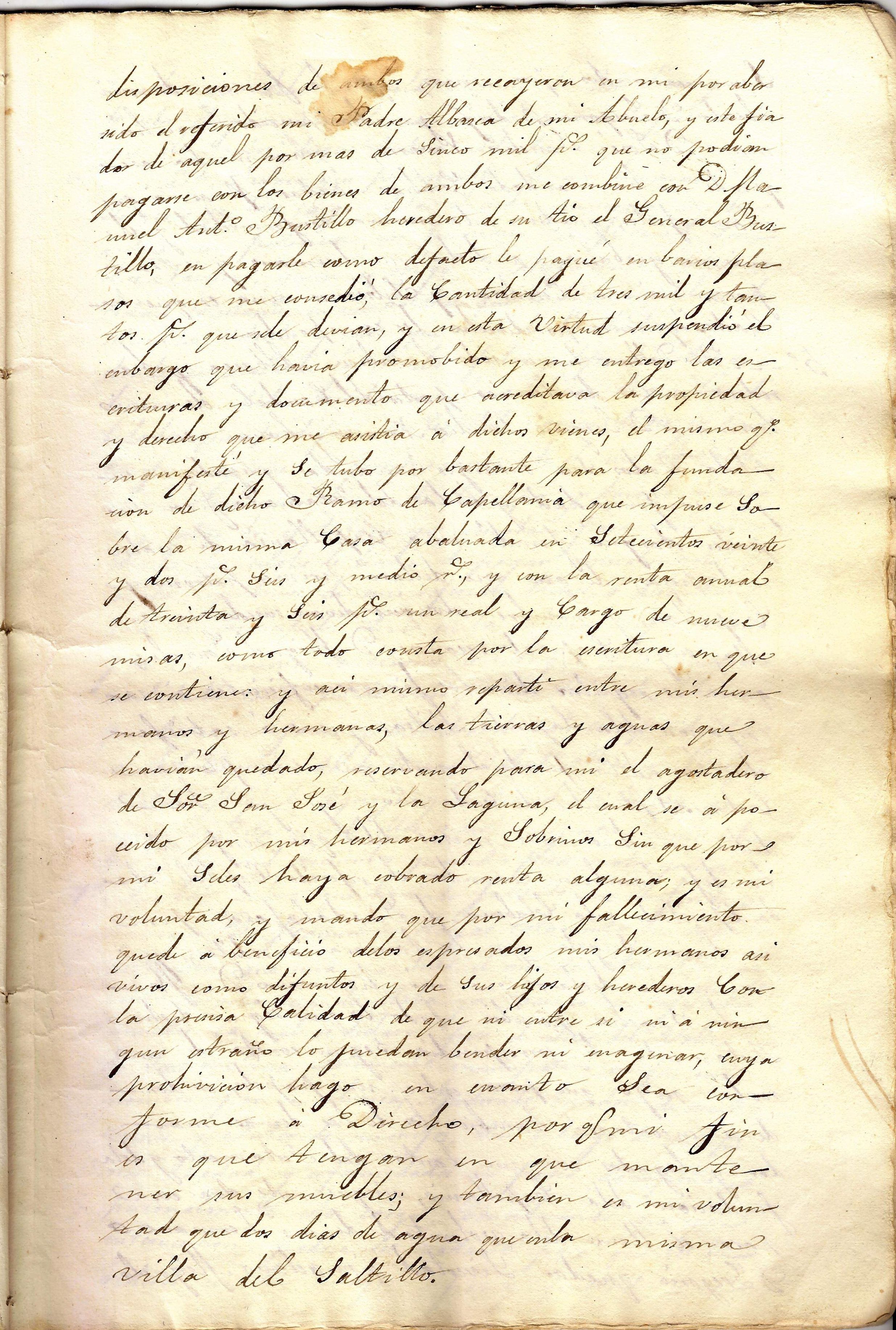 Documento histórico