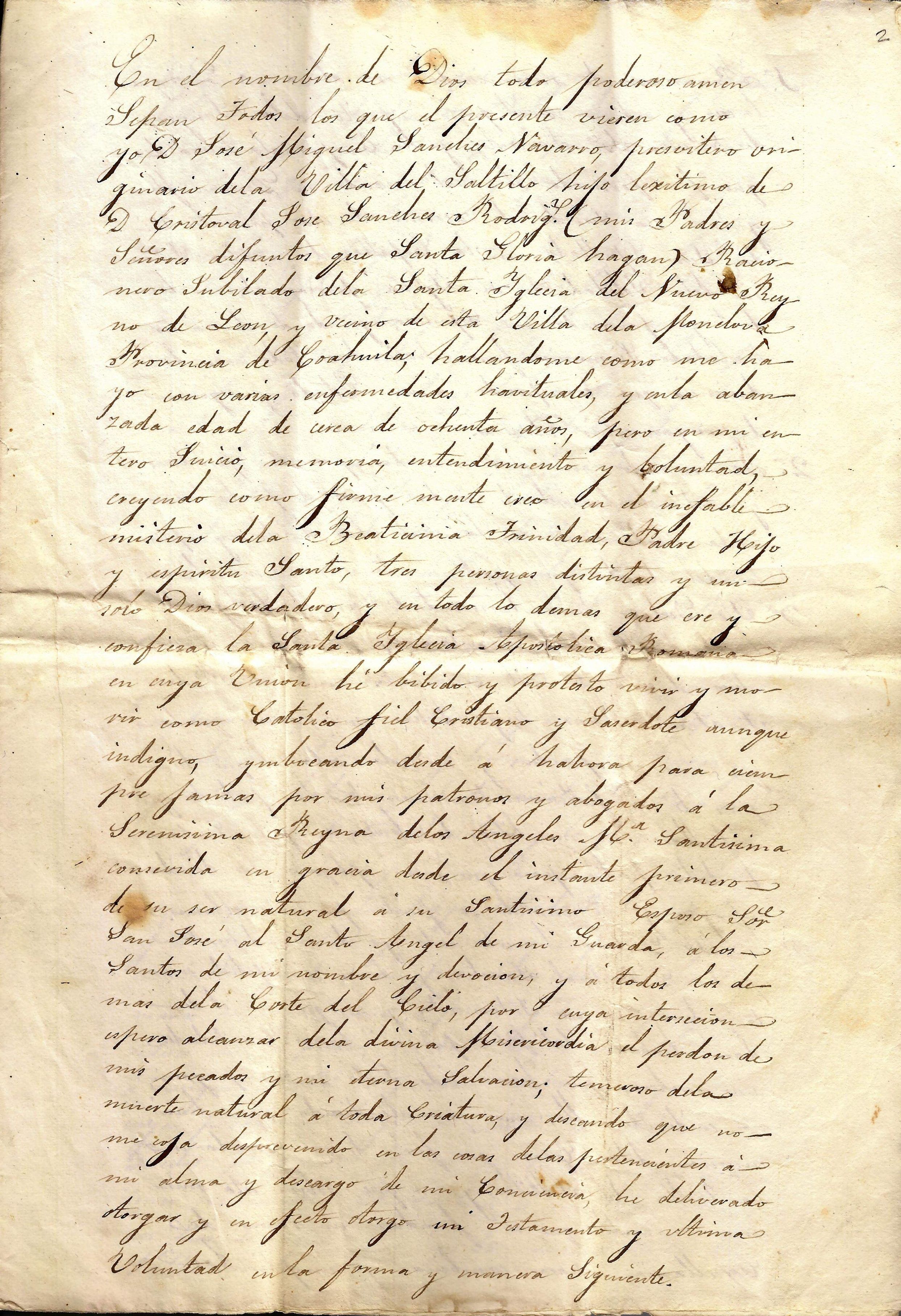 Documento histórico