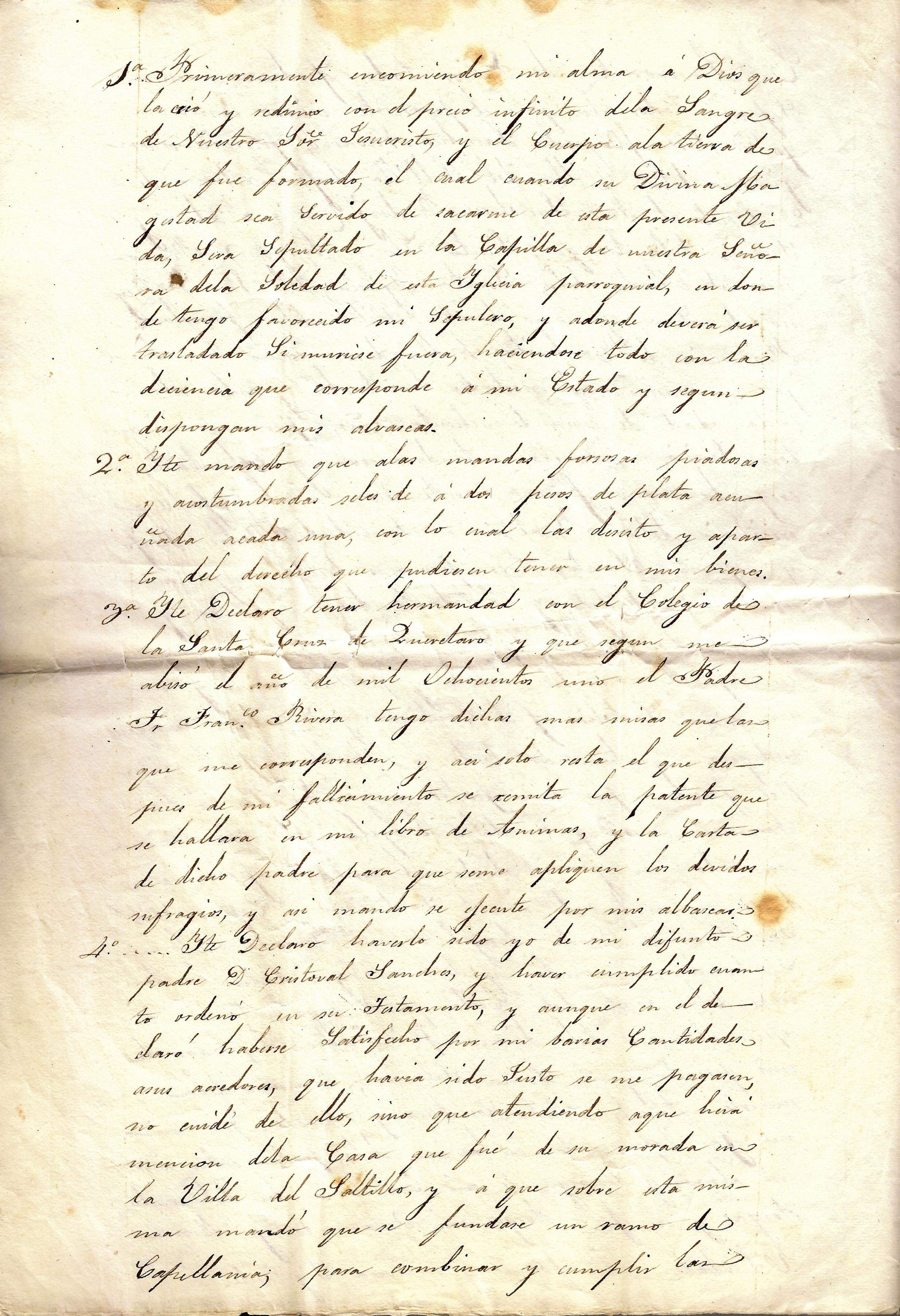 Documento histórico