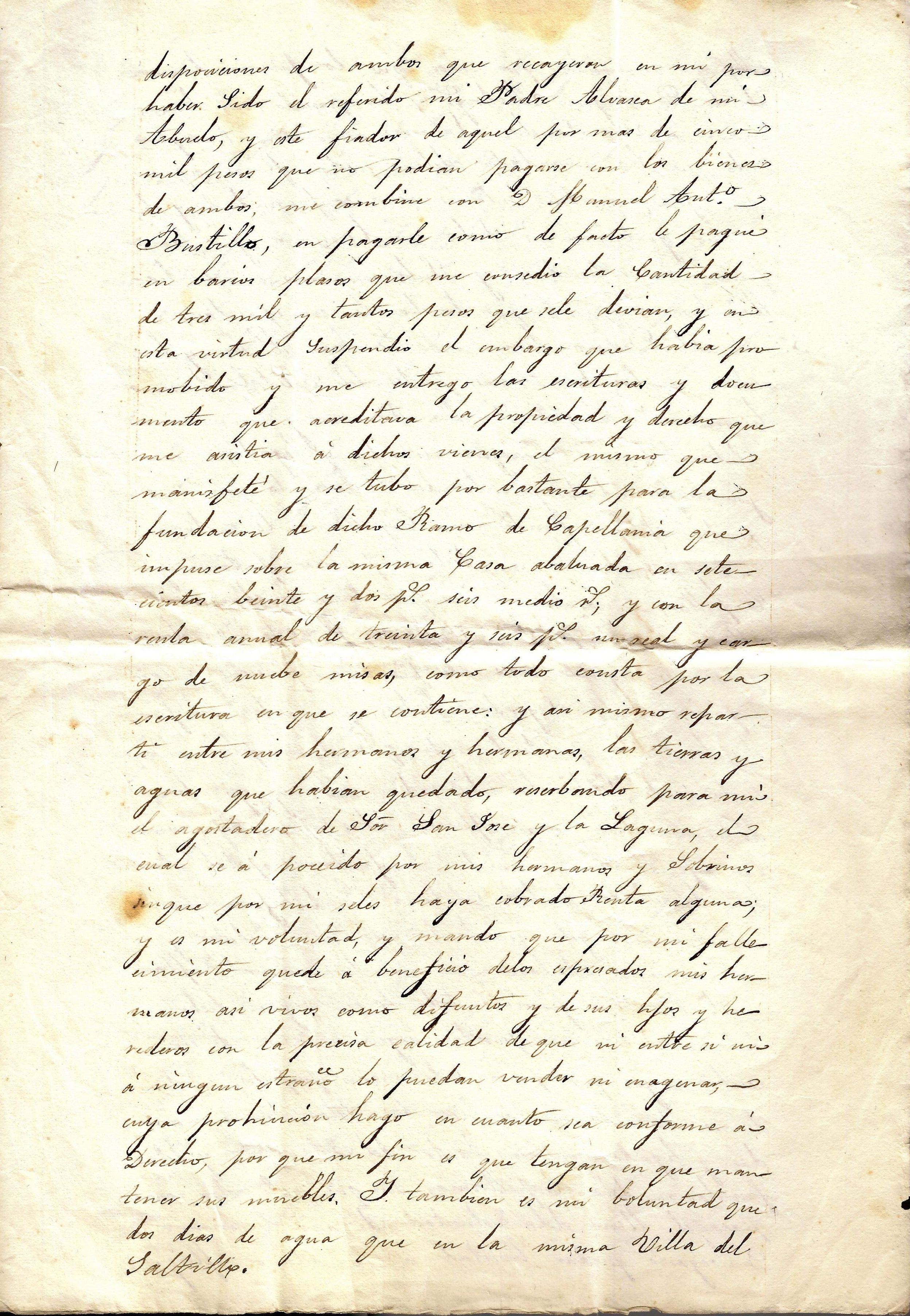 Documento histórico