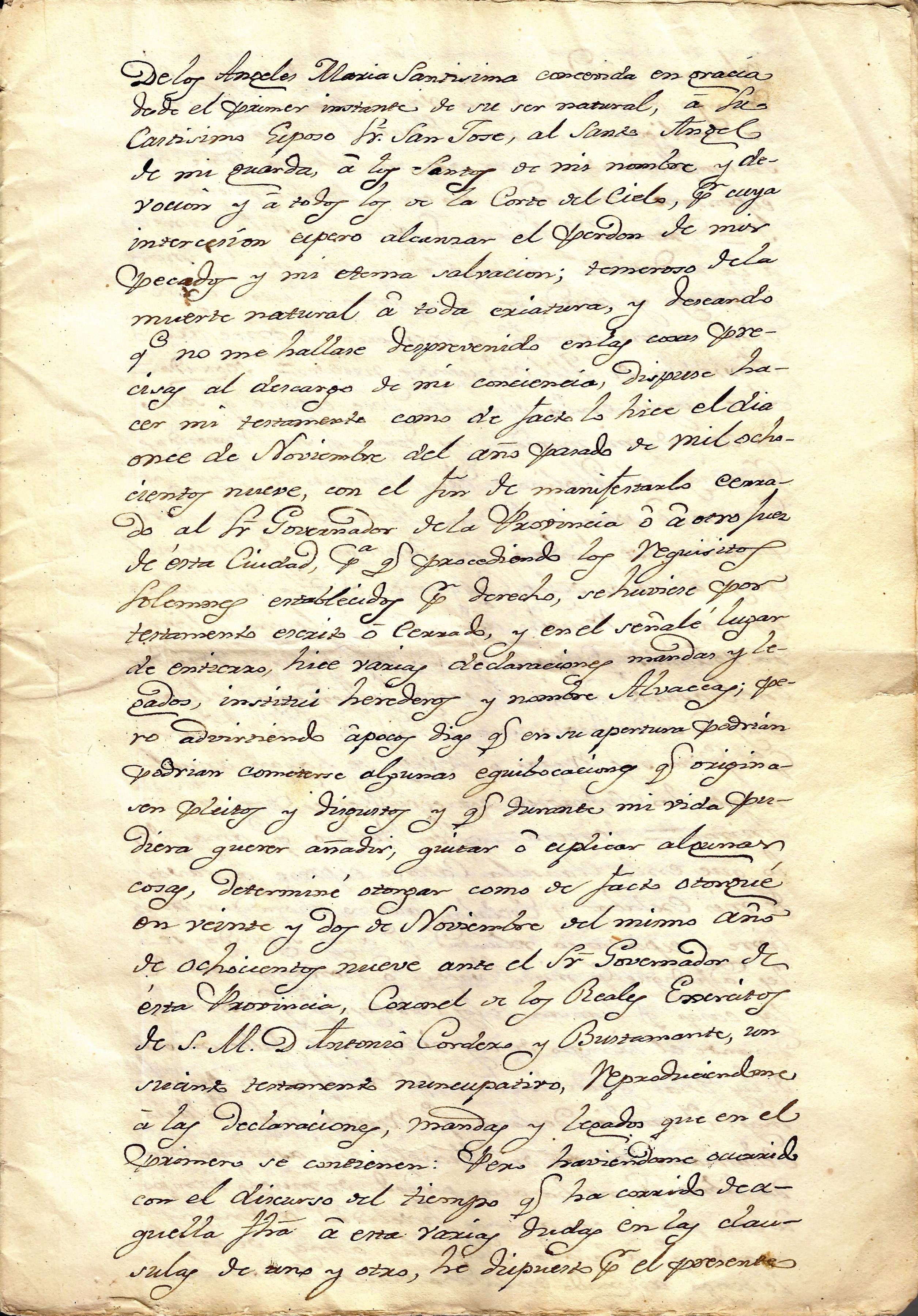 Documento histórico