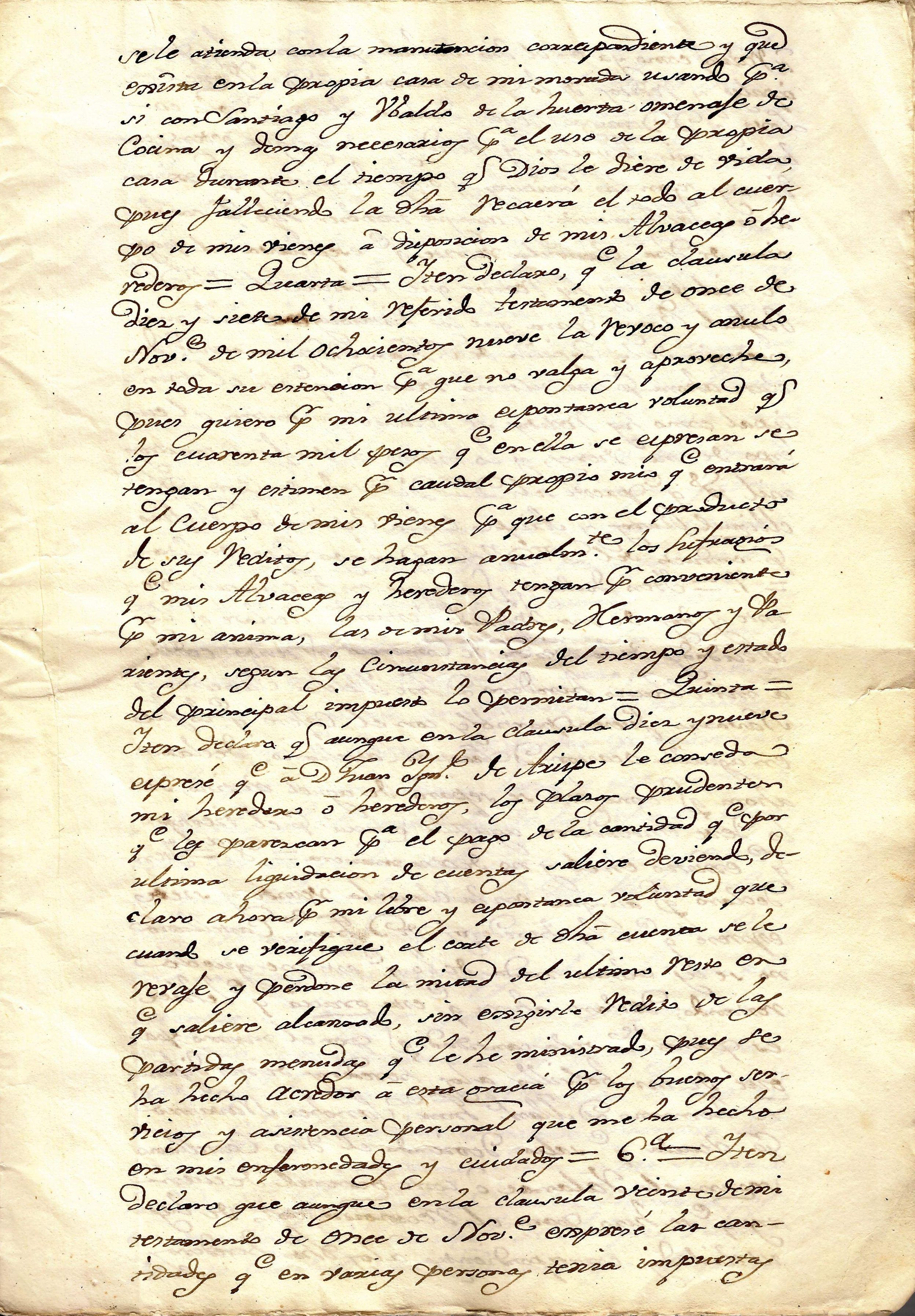 Documento histórico