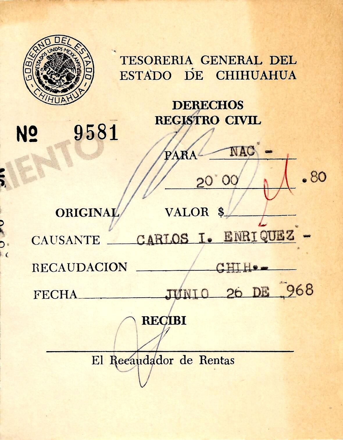 Documento histórico