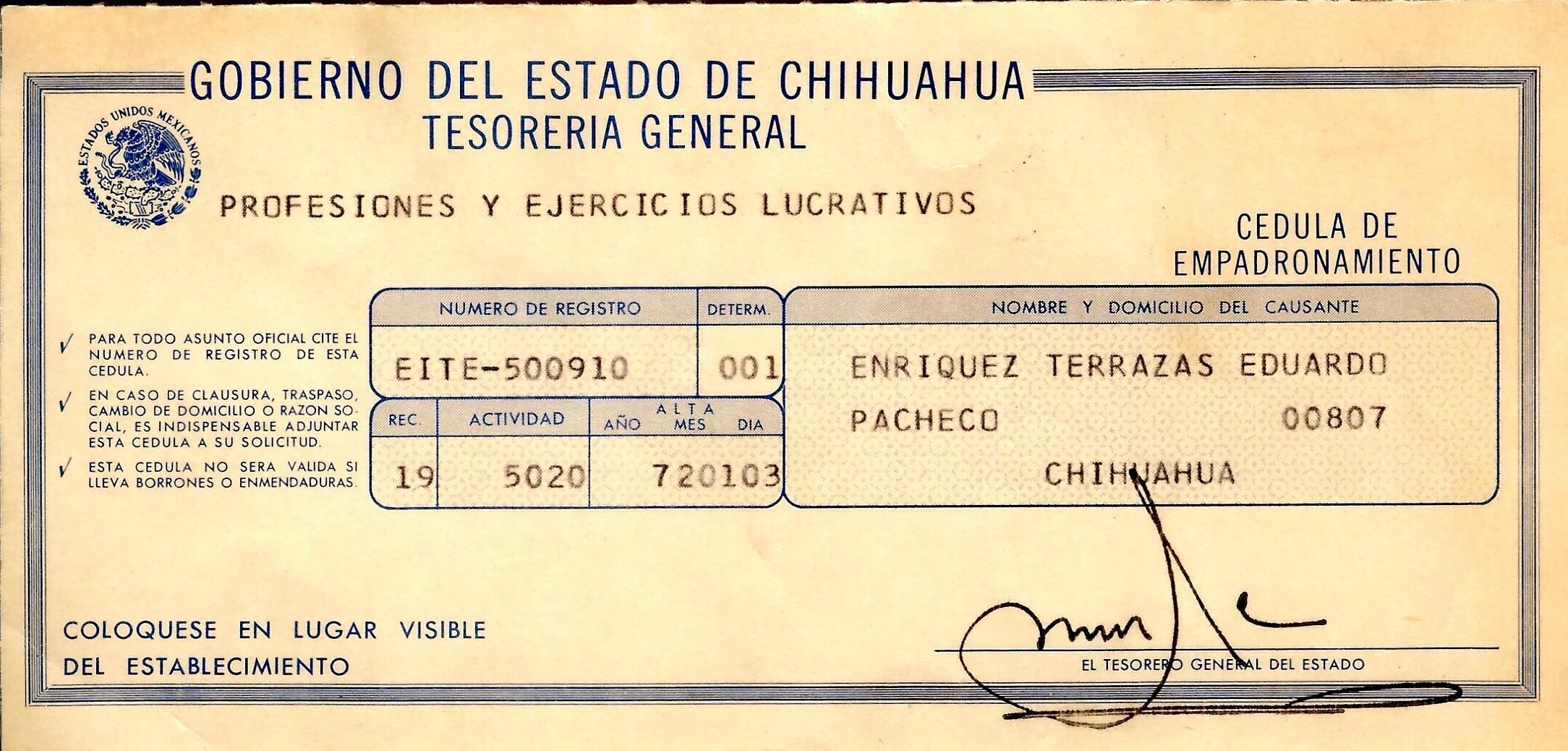 Documento histórico