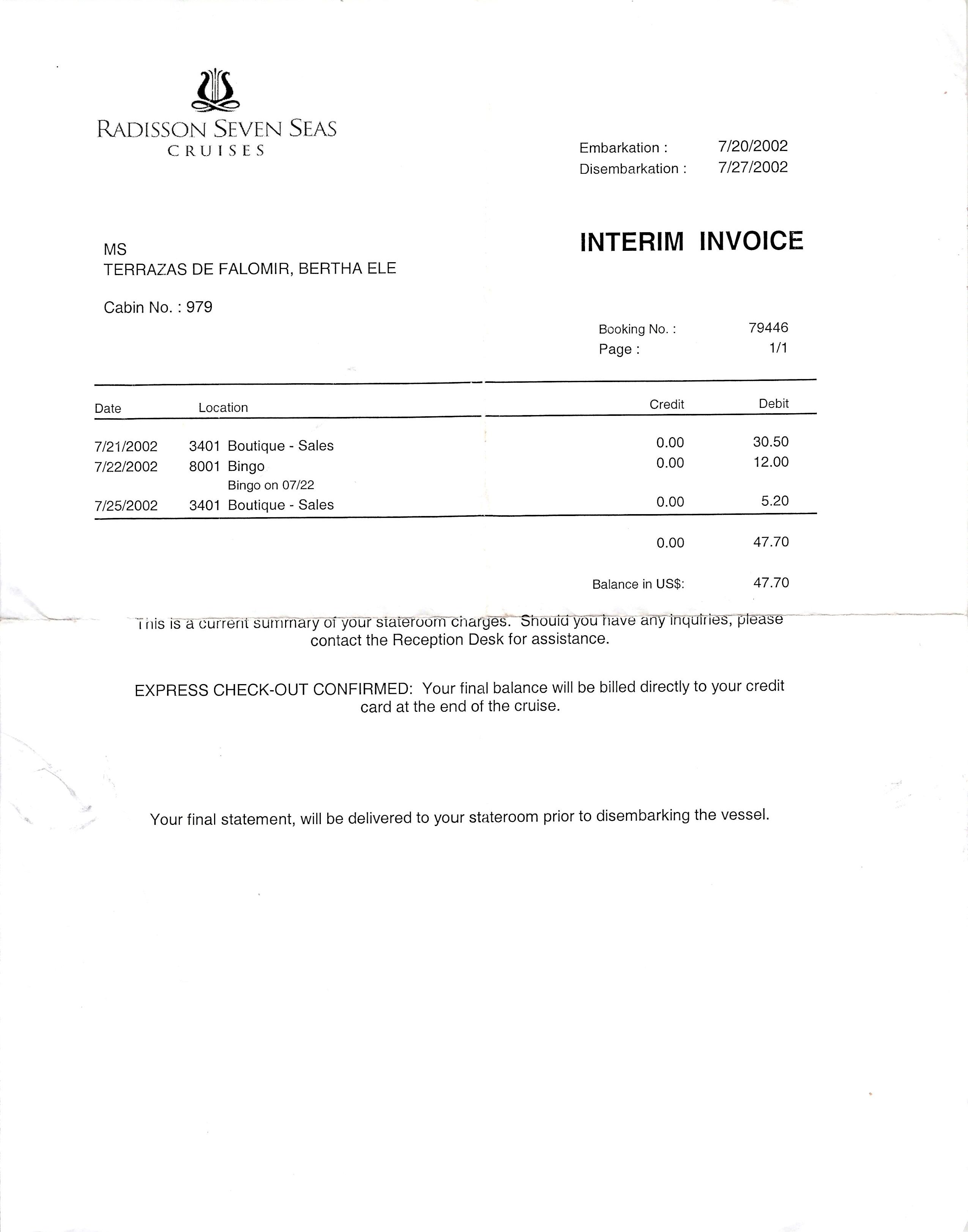 Documento histórico