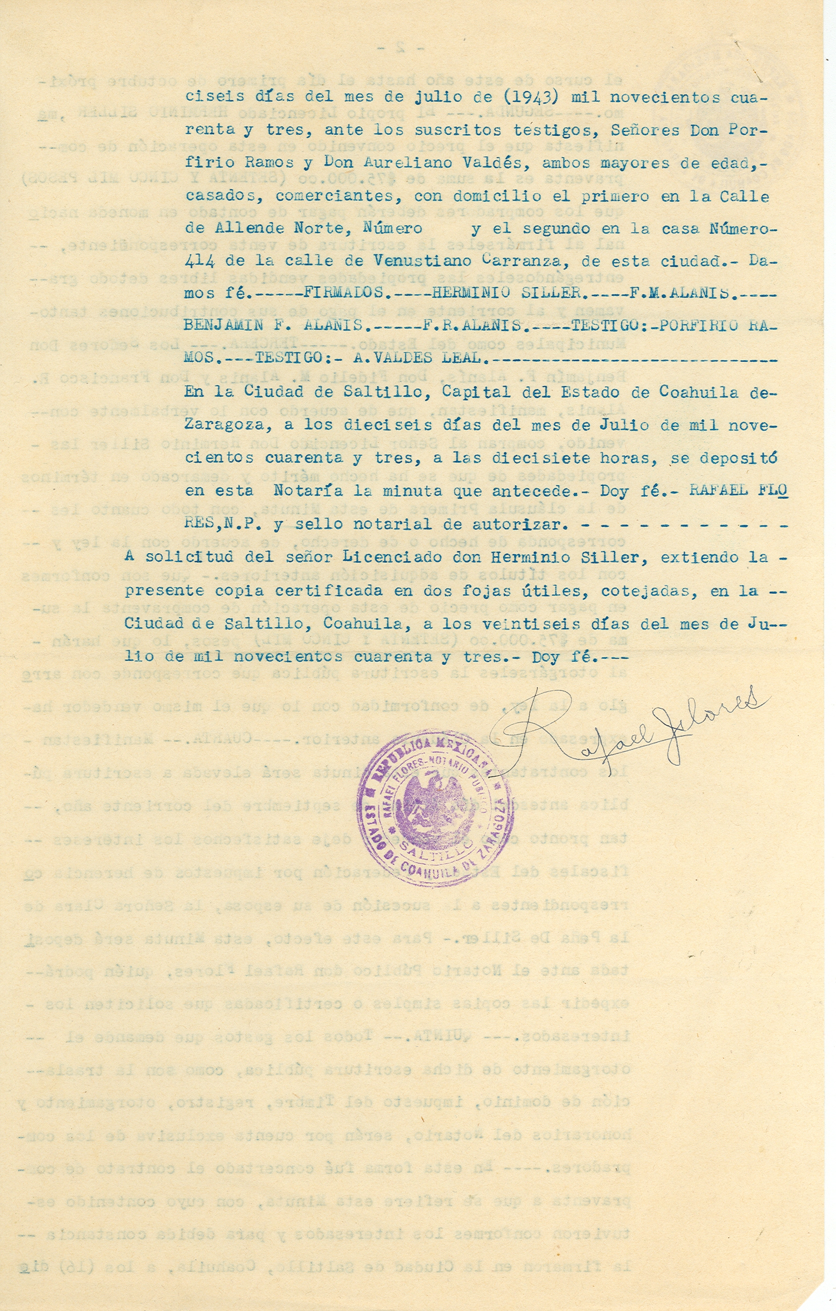 Documento histórico