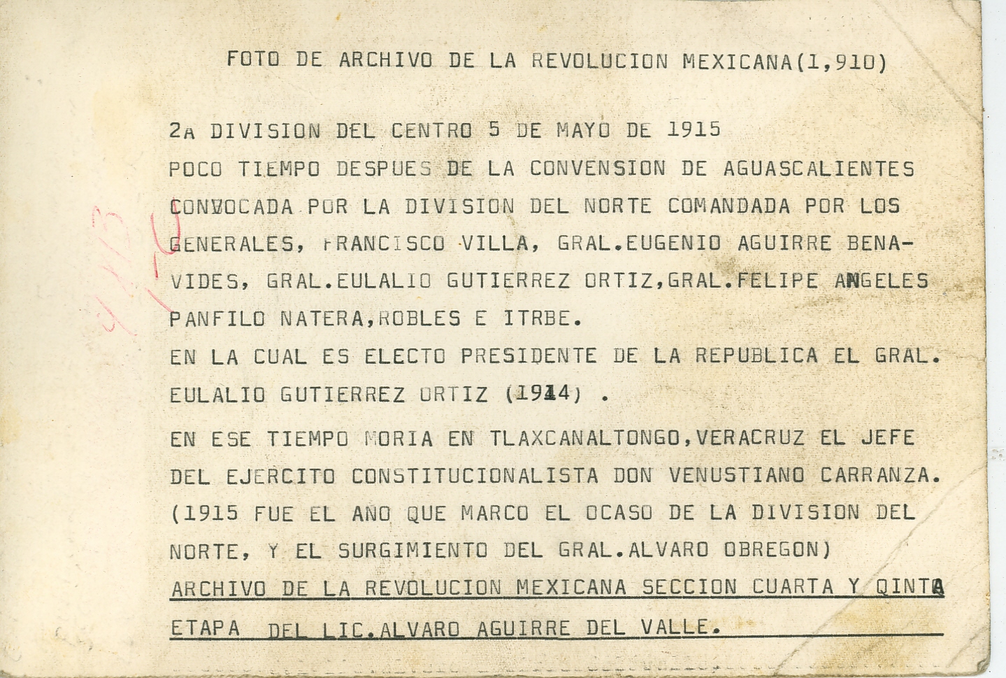 Documento histórico