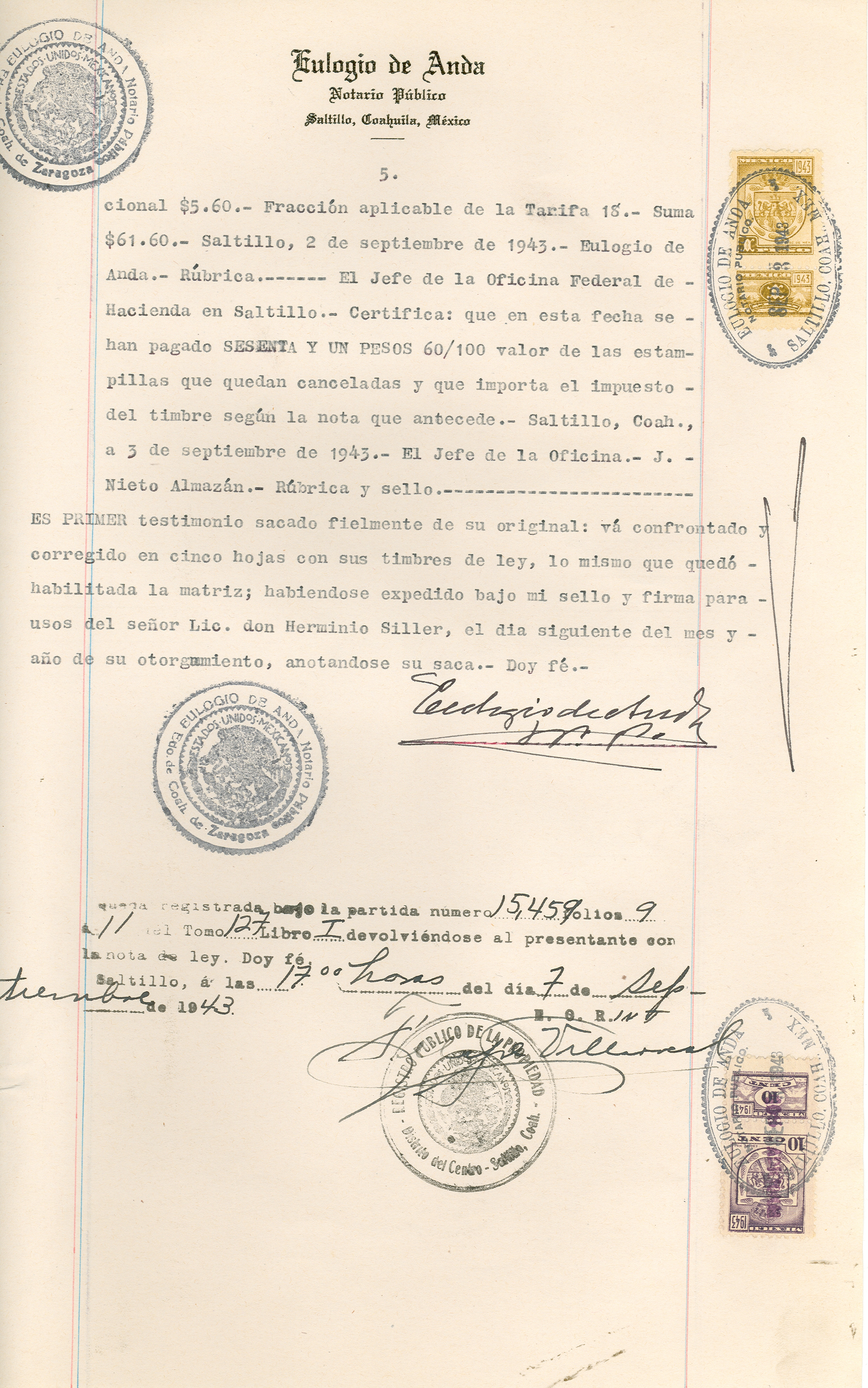Documento histórico