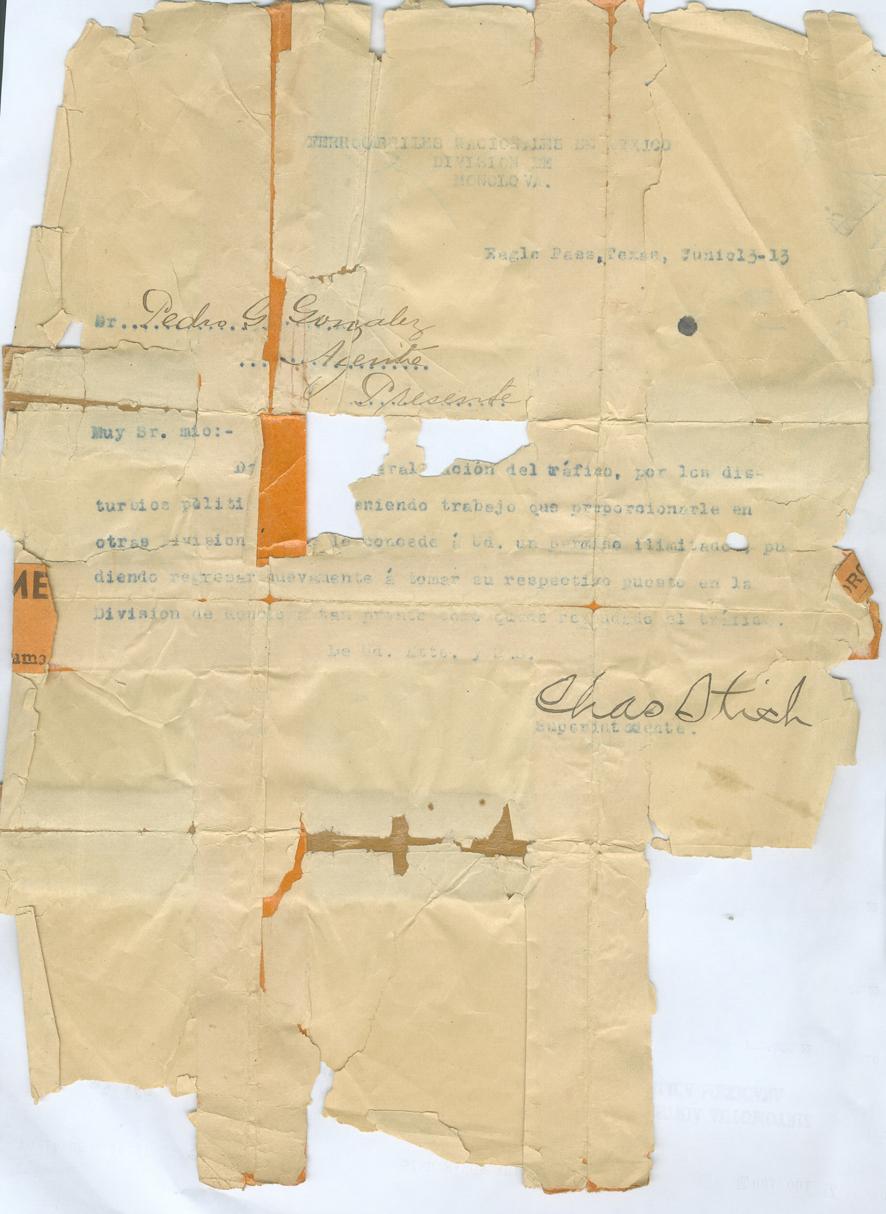 Documento histórico