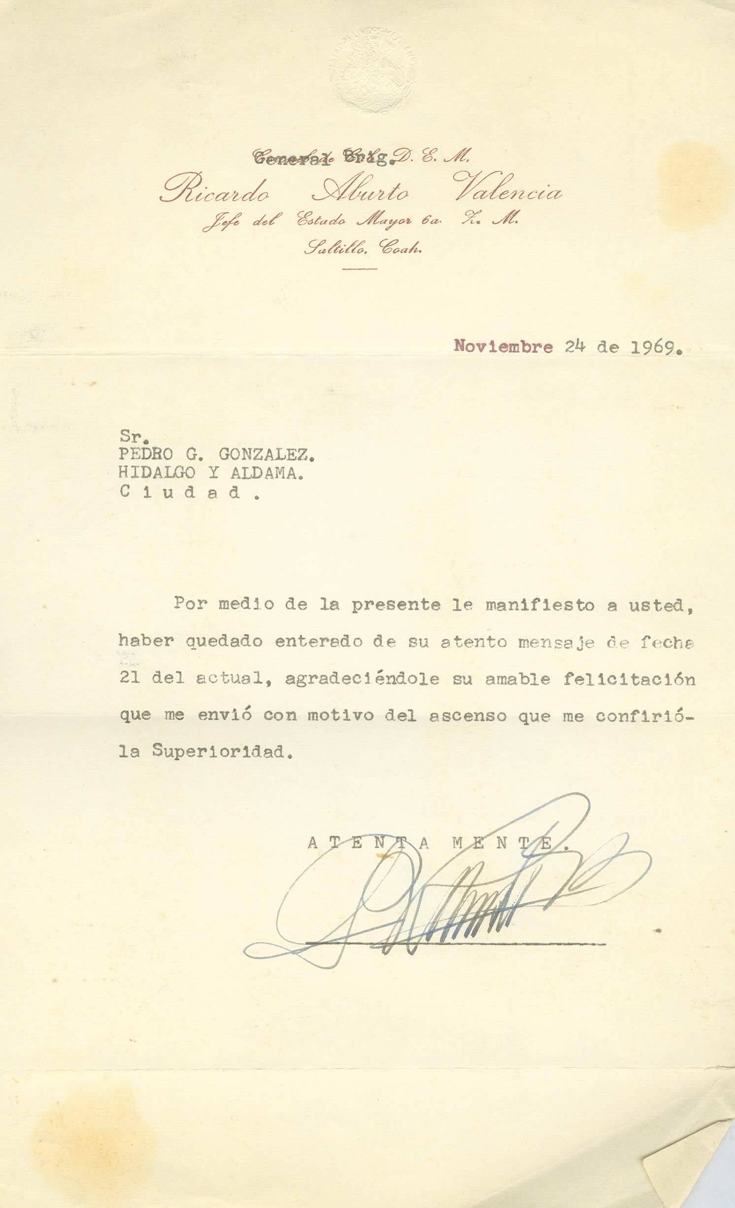 Documento histórico