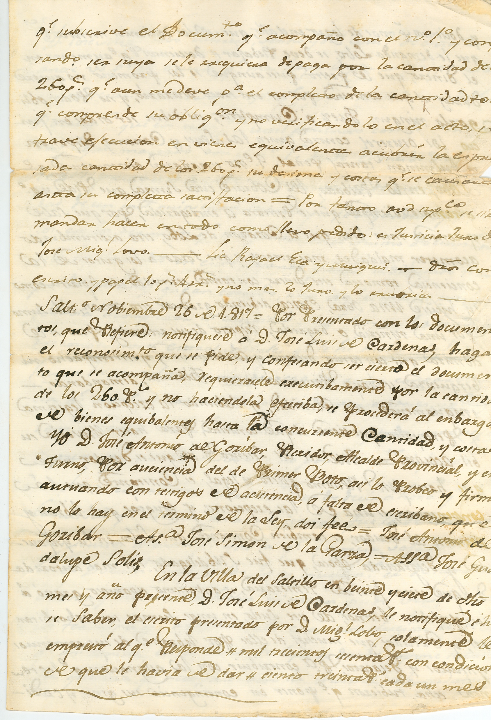 Documento histórico