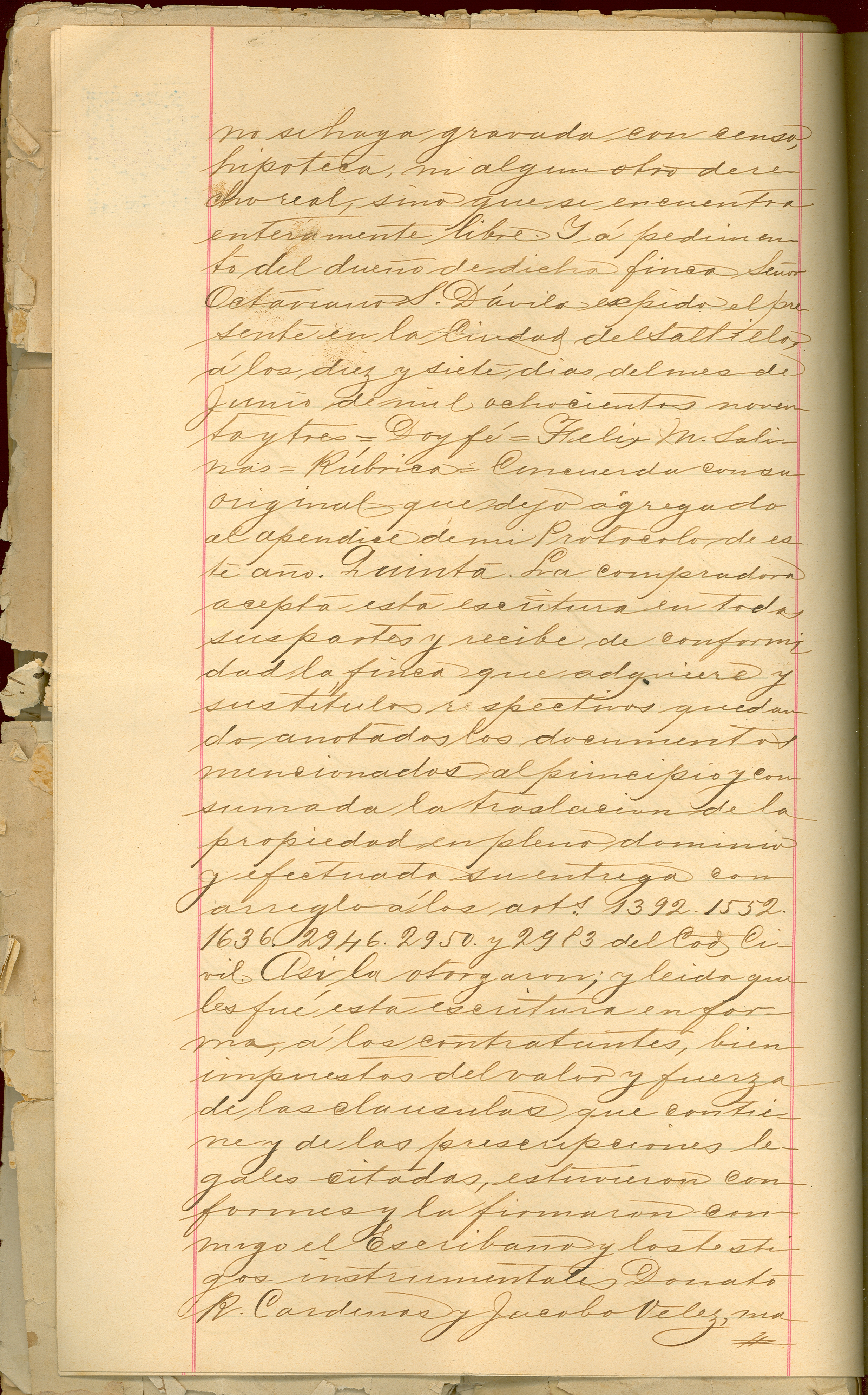 Documento histórico