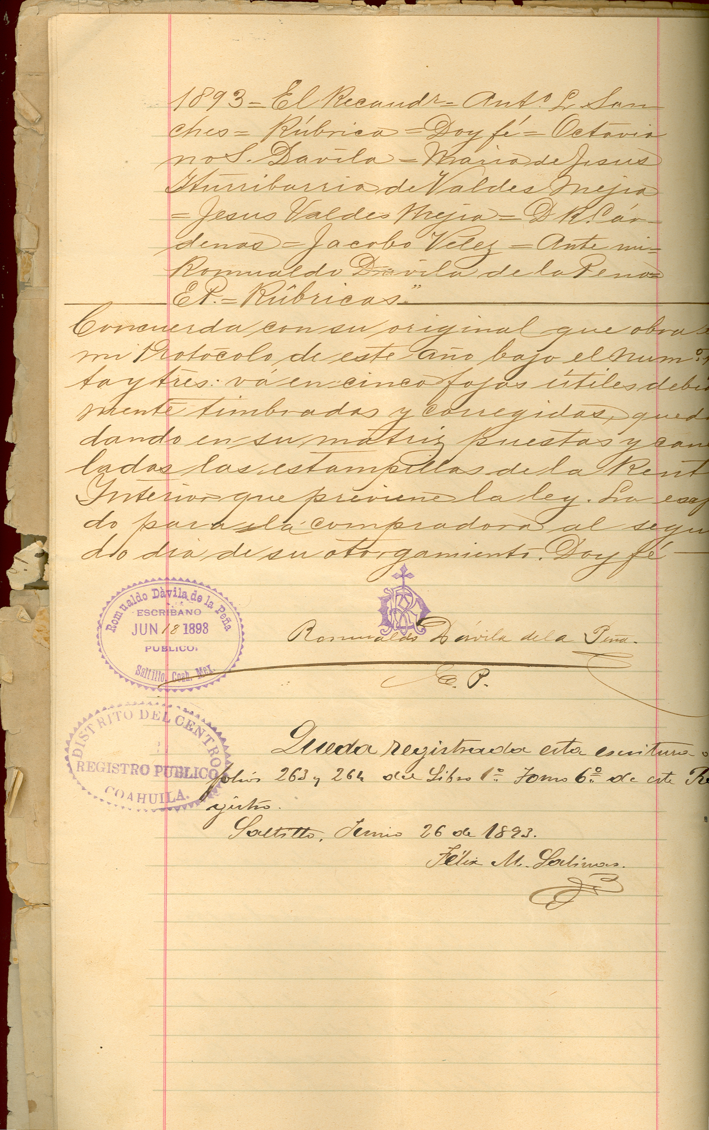 Documento histórico