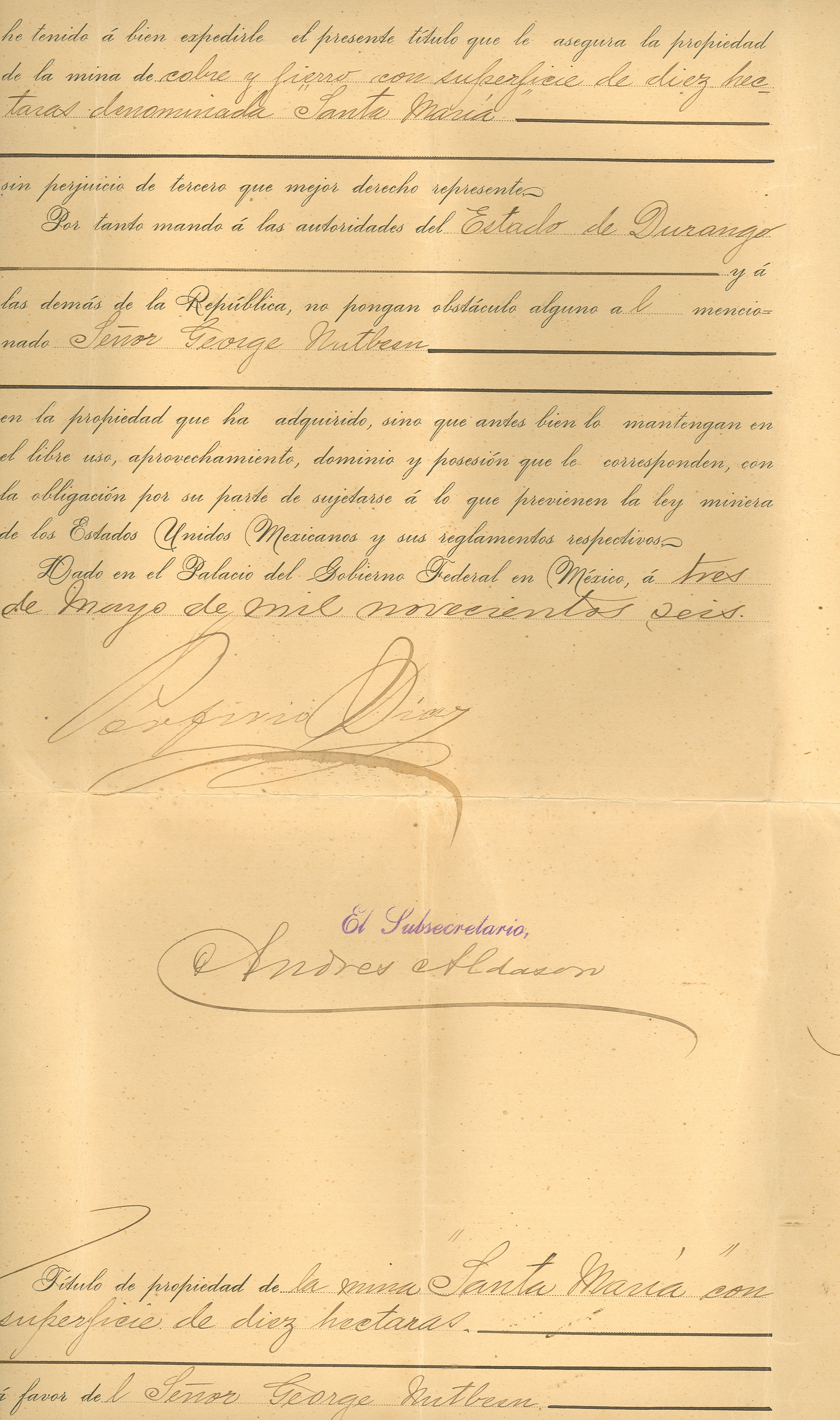 Documento histórico