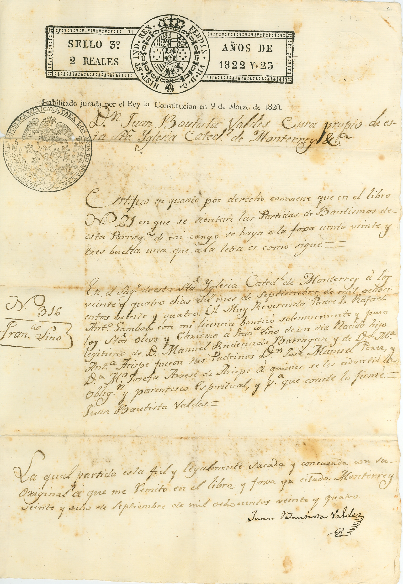 Documento histórico