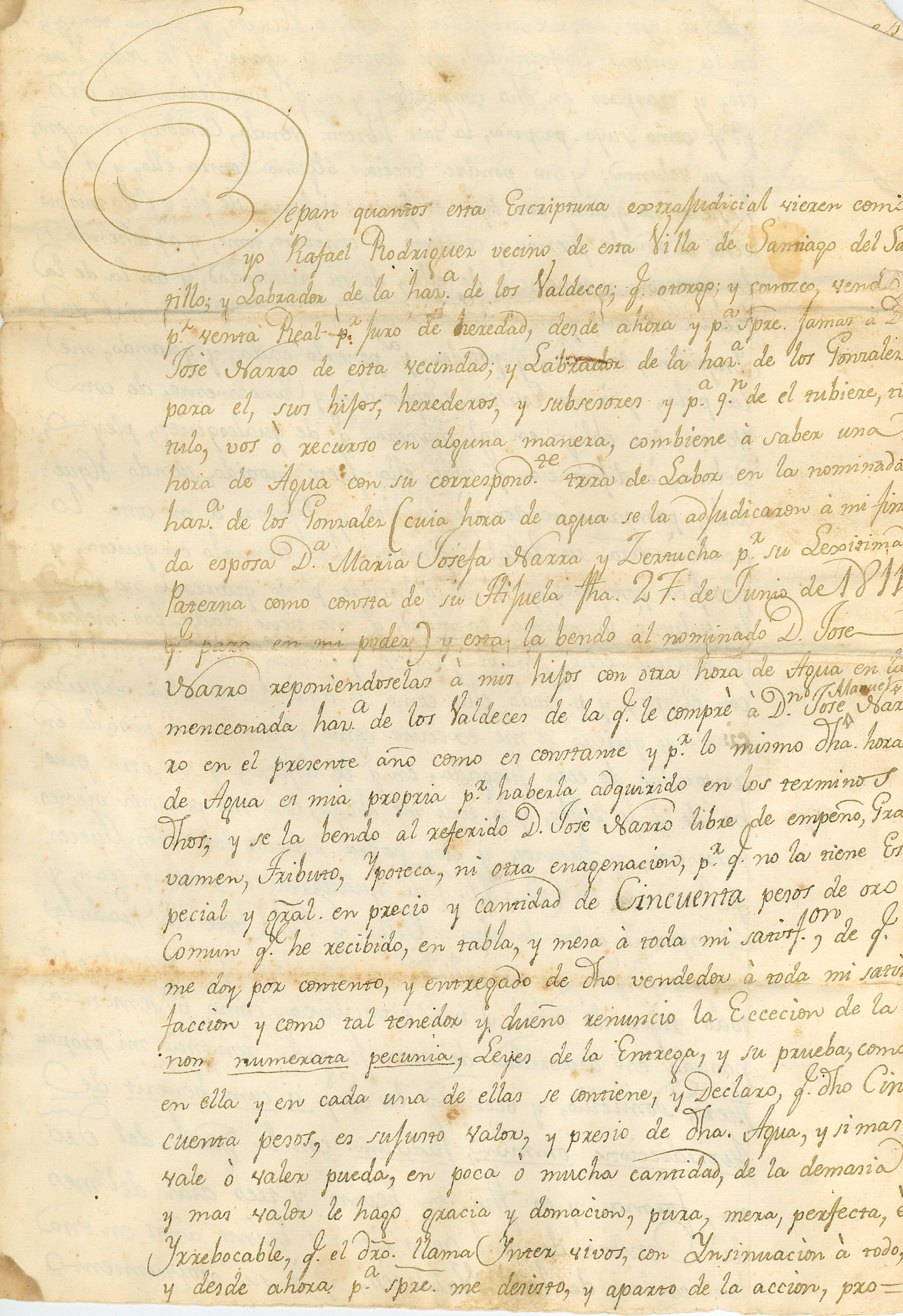 Documento histórico