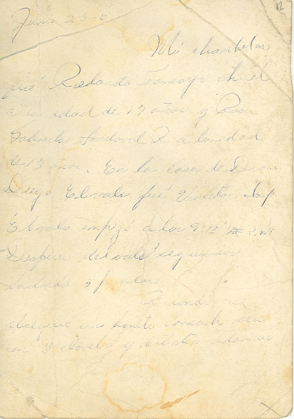 Documento histórico