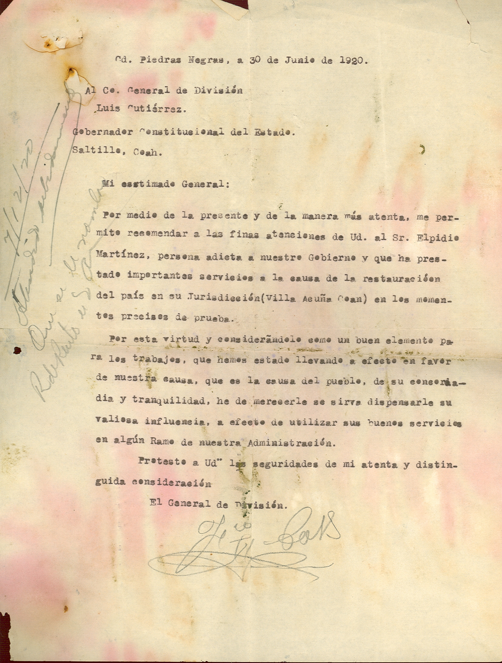 Documento histórico