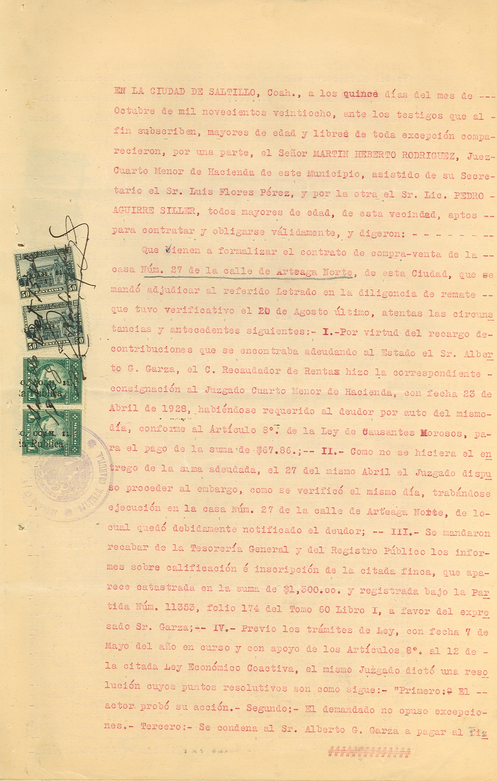 Documento histórico