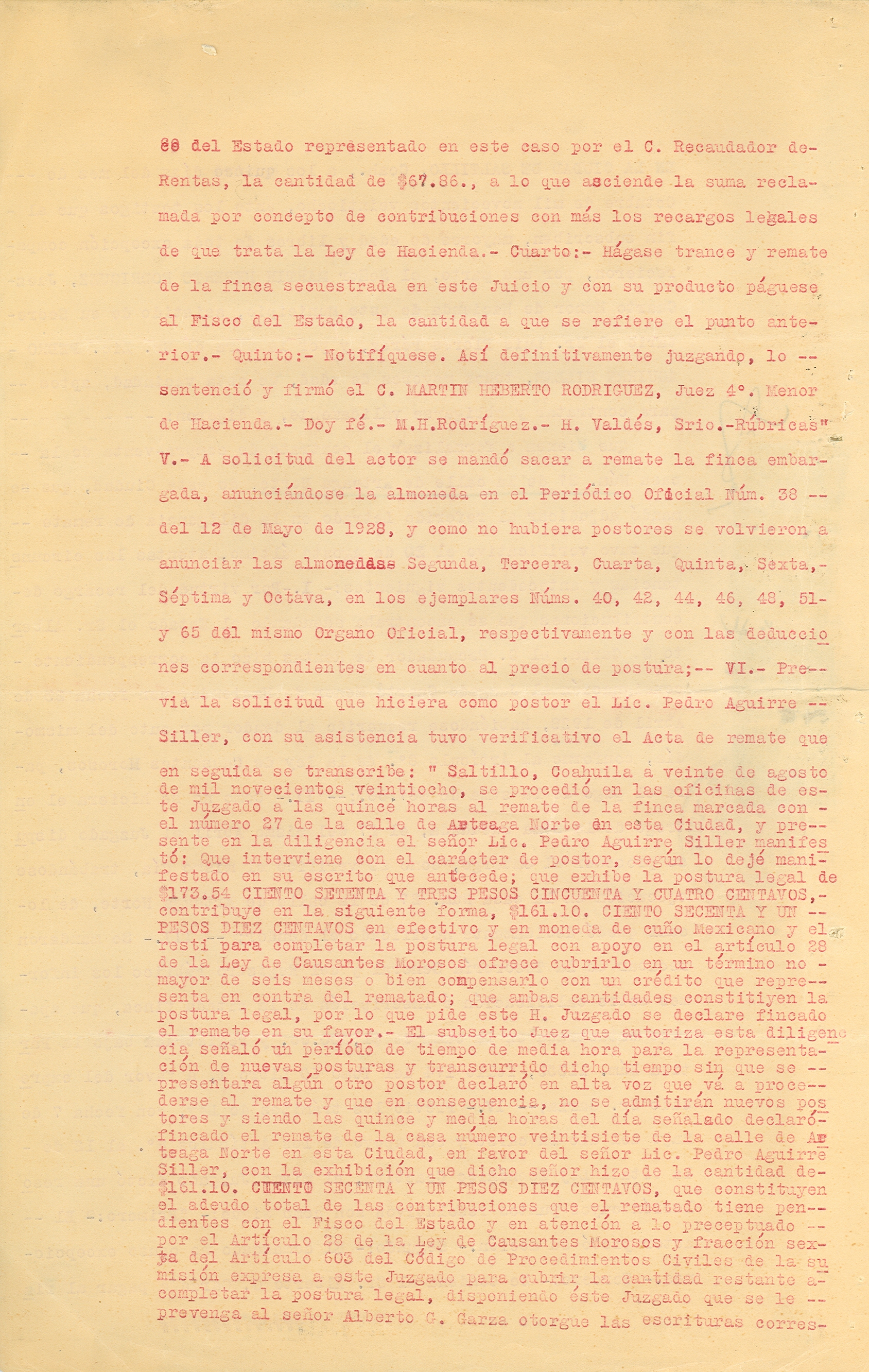 Documento histórico