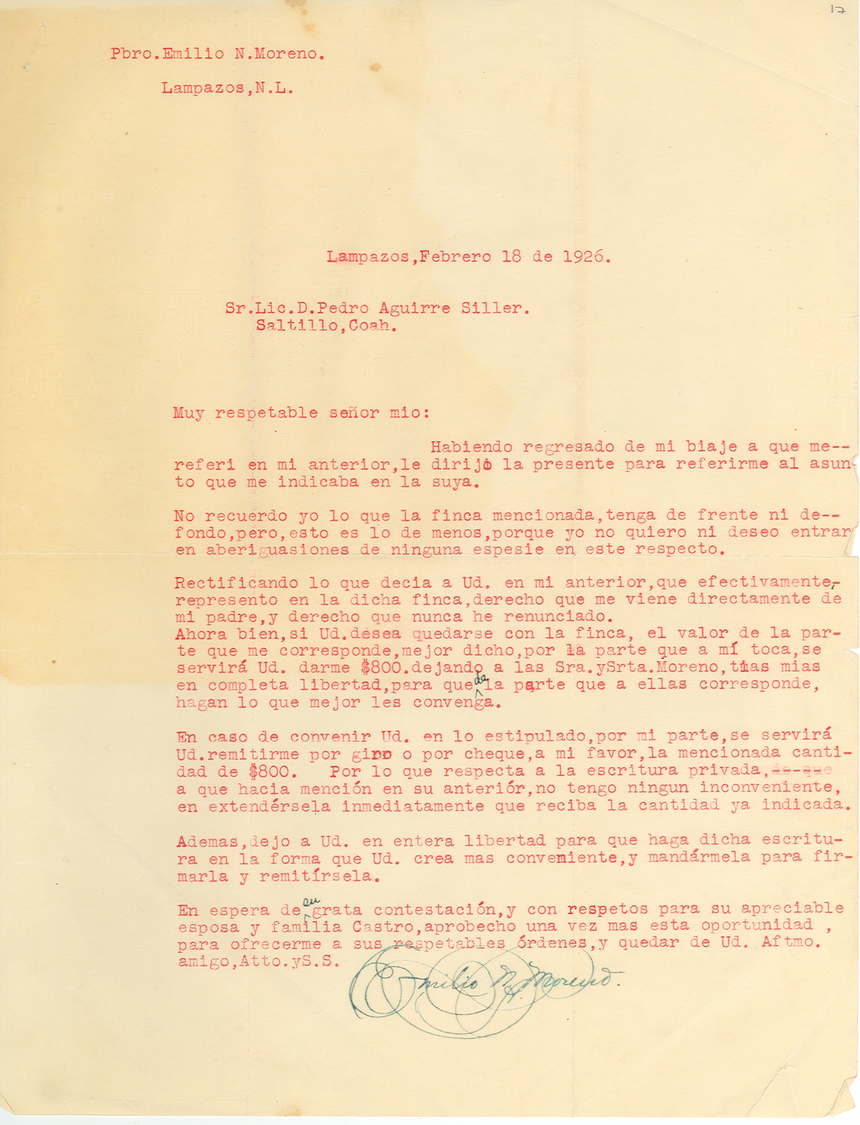 Documento histórico