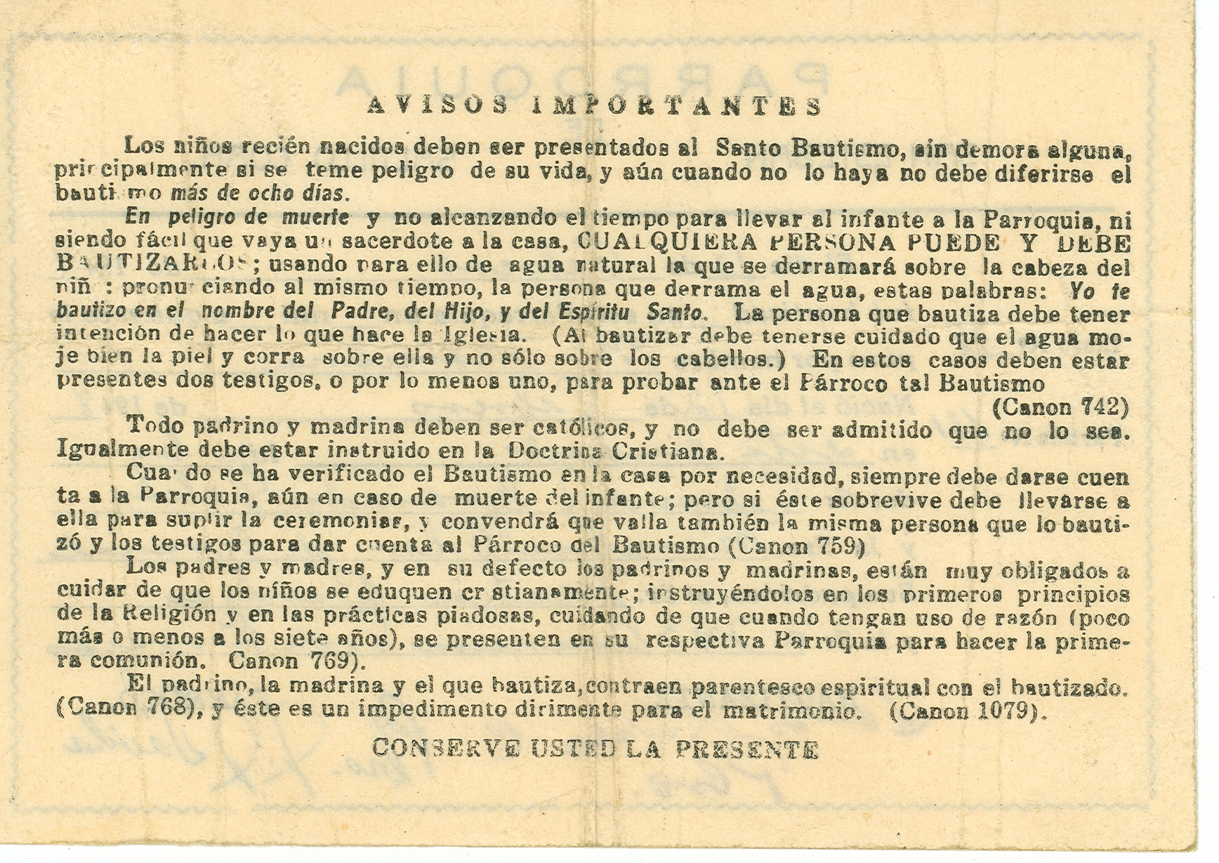 Documento histórico