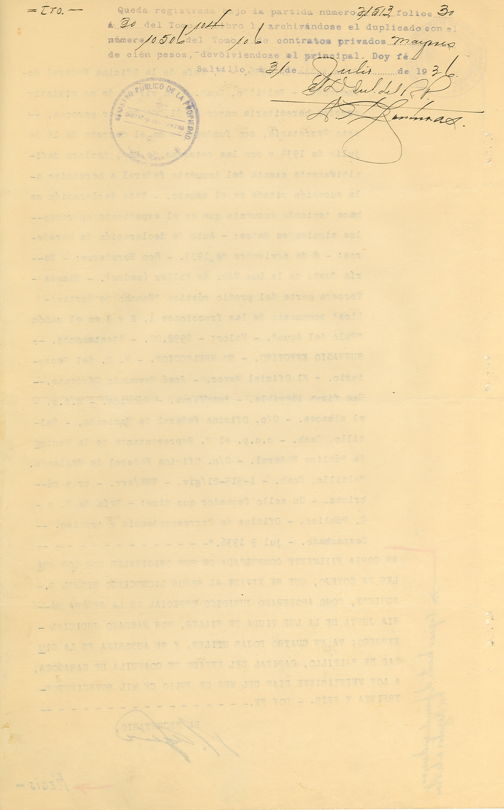 Documento histórico