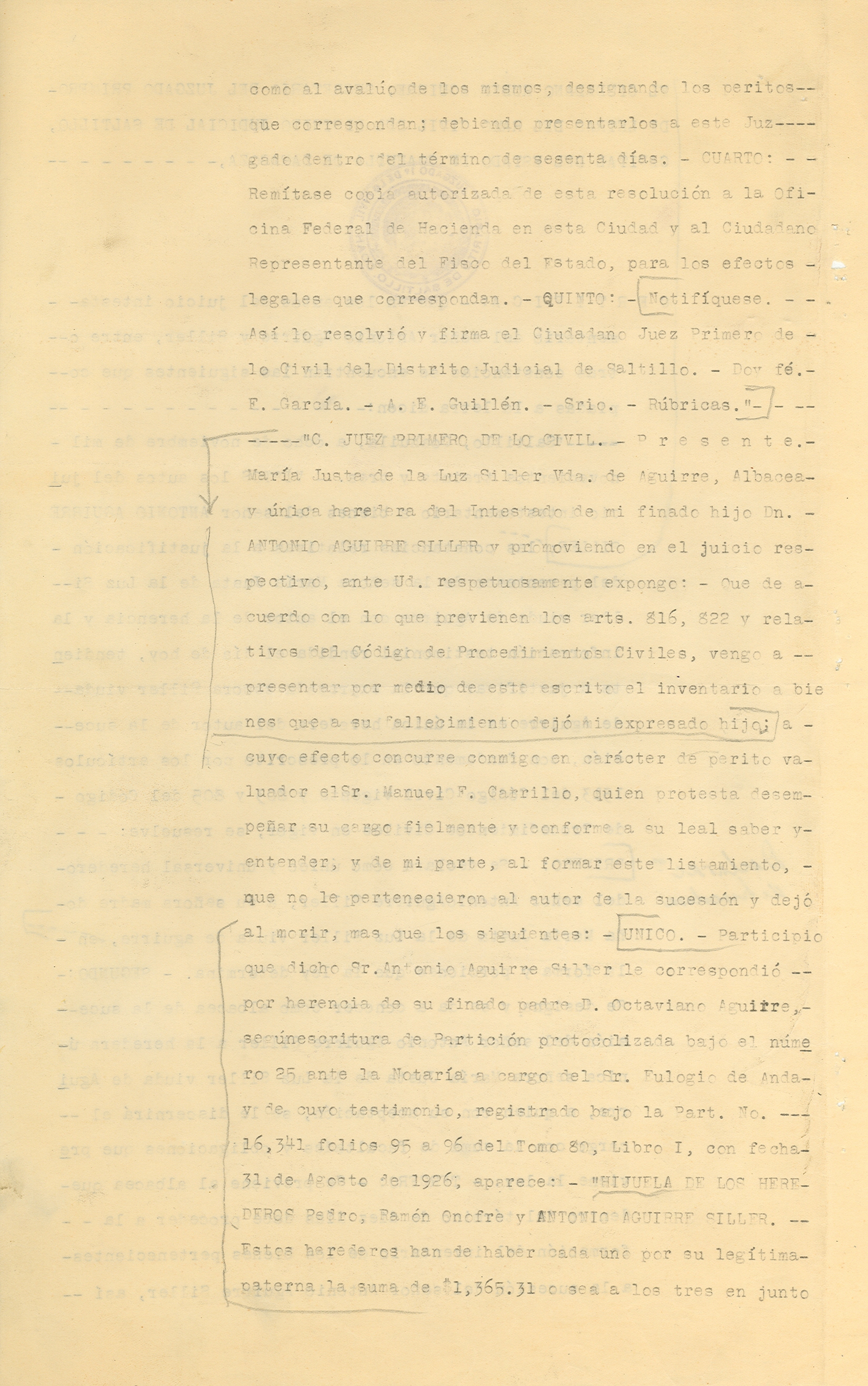 Documento histórico