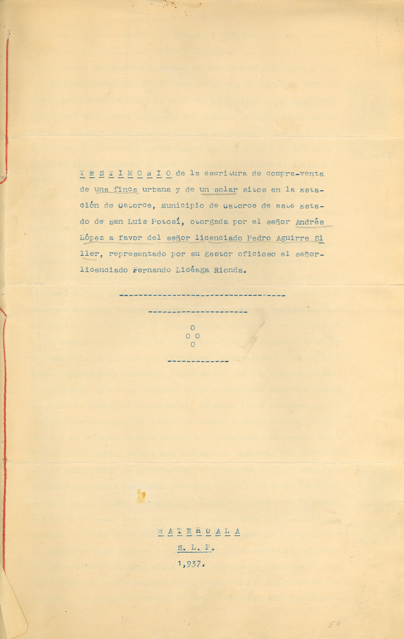 Documento histórico