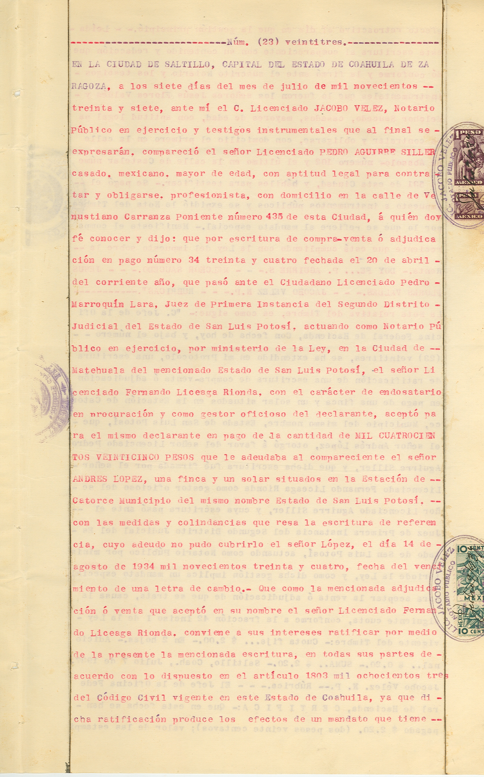 Documento histórico