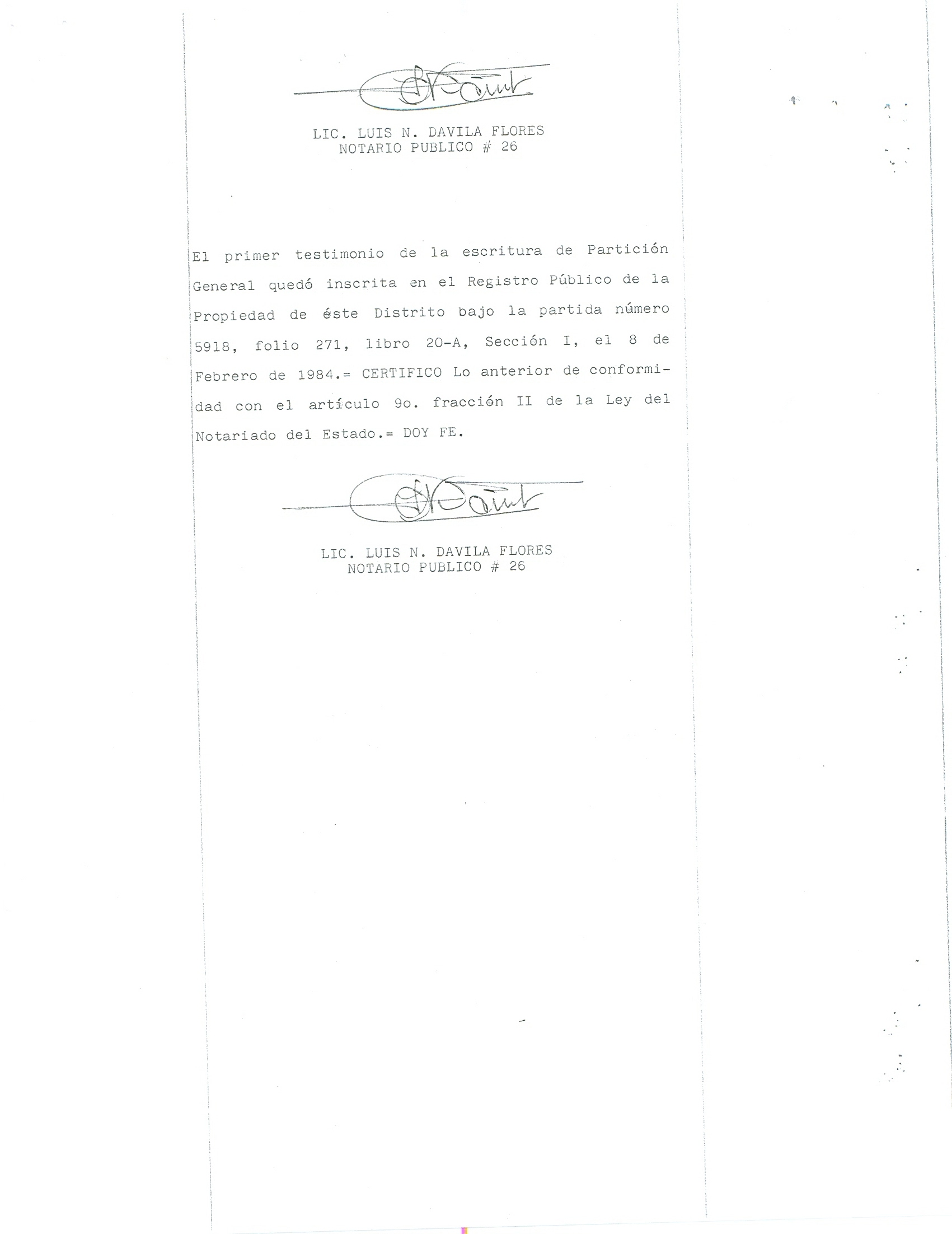 Documento histórico