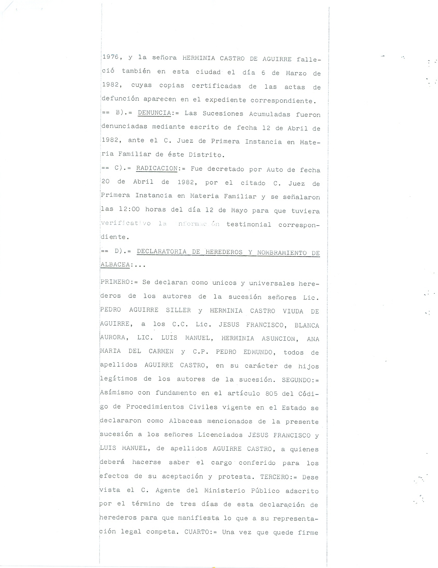 Documento histórico