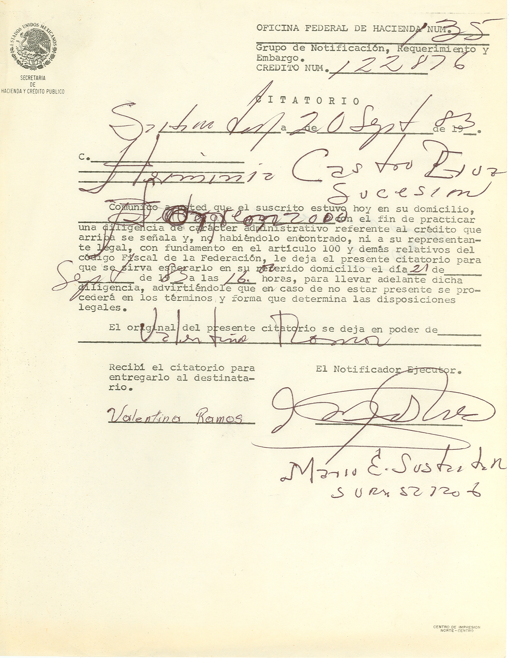 Documento histórico