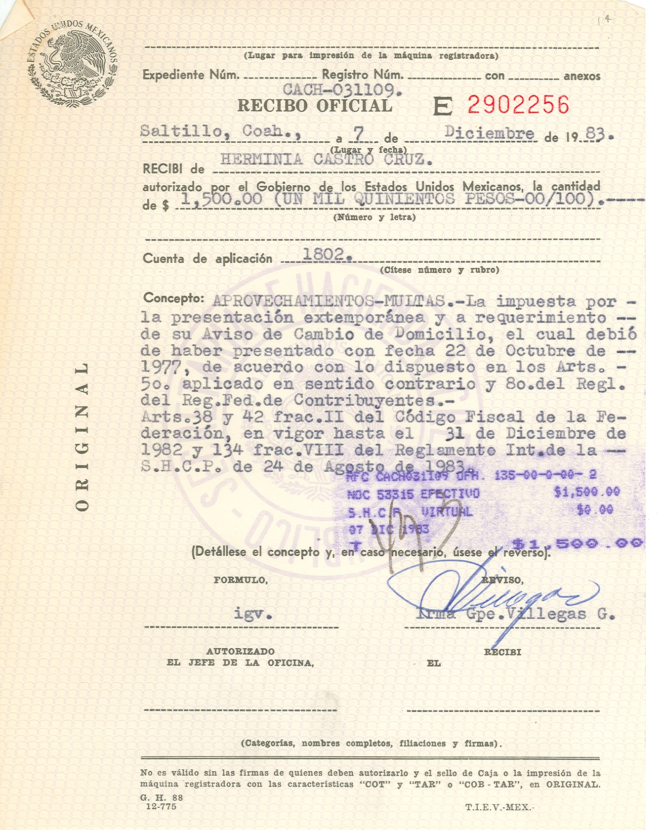 Documento histórico