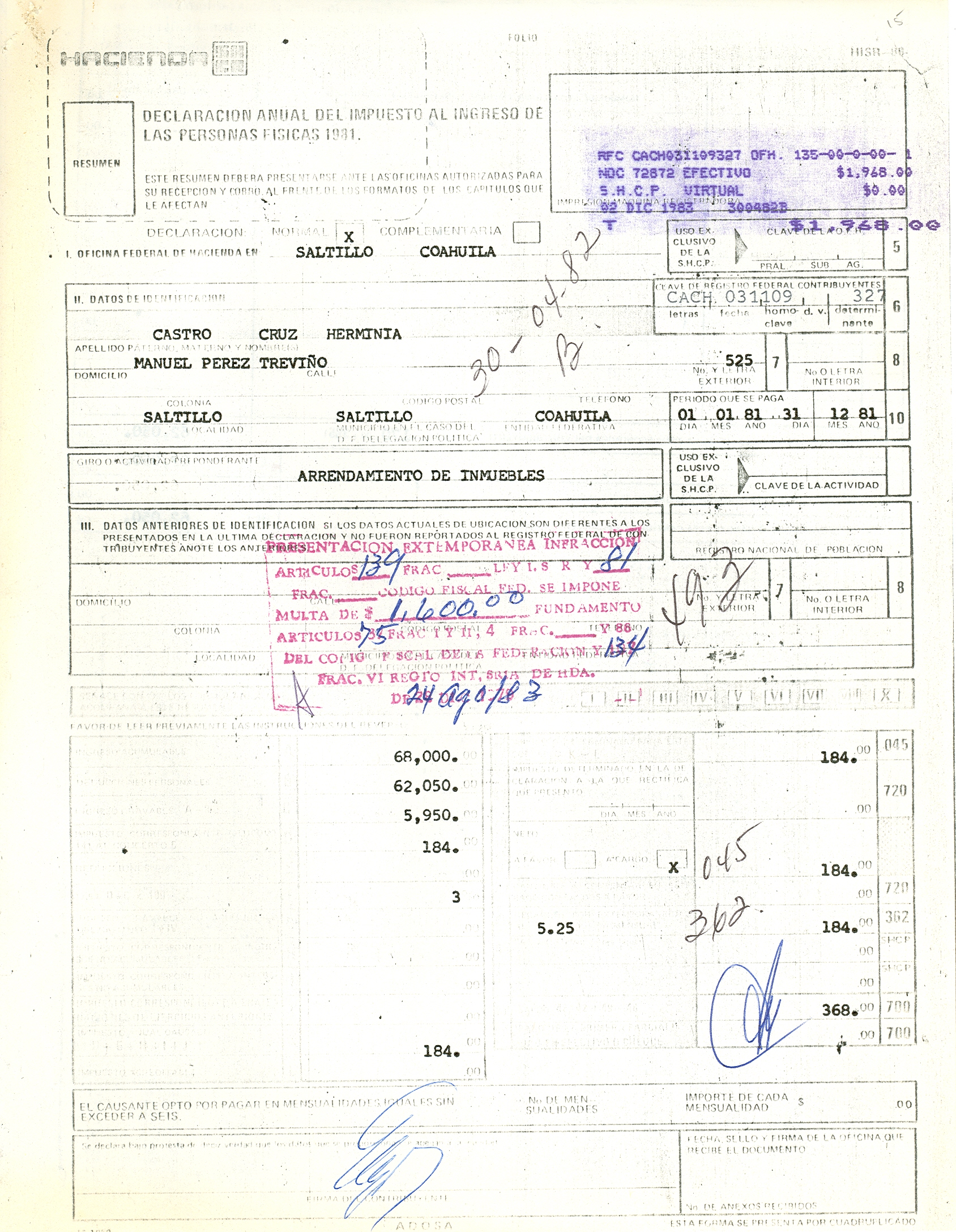 Documento histórico
